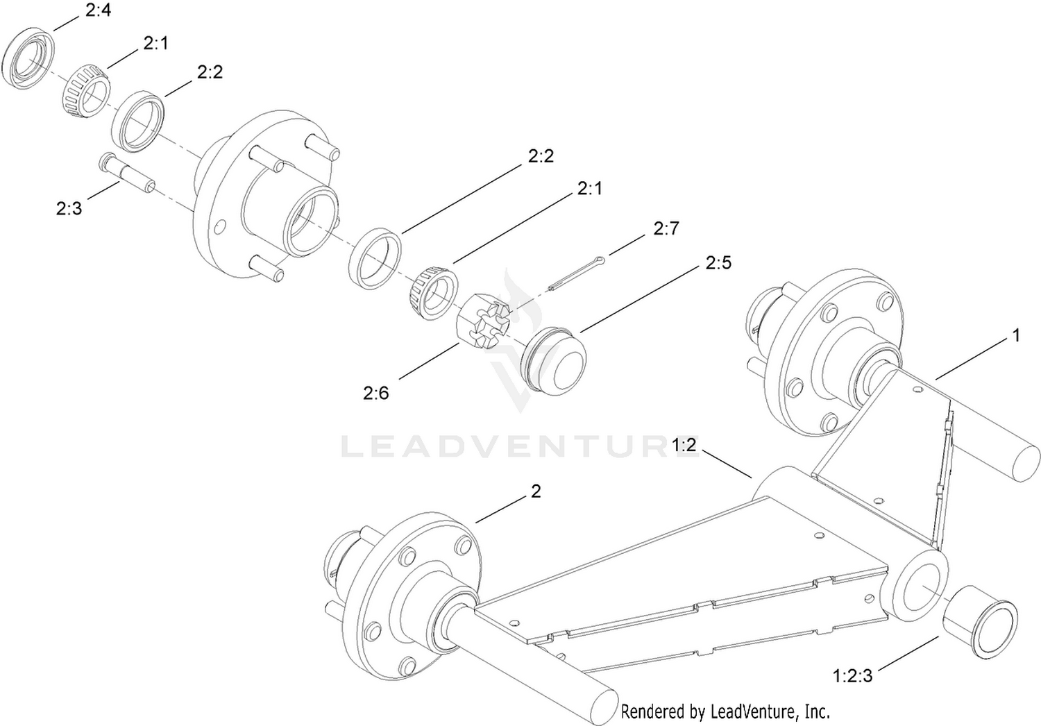 Bogie Assembly No. 112-1693