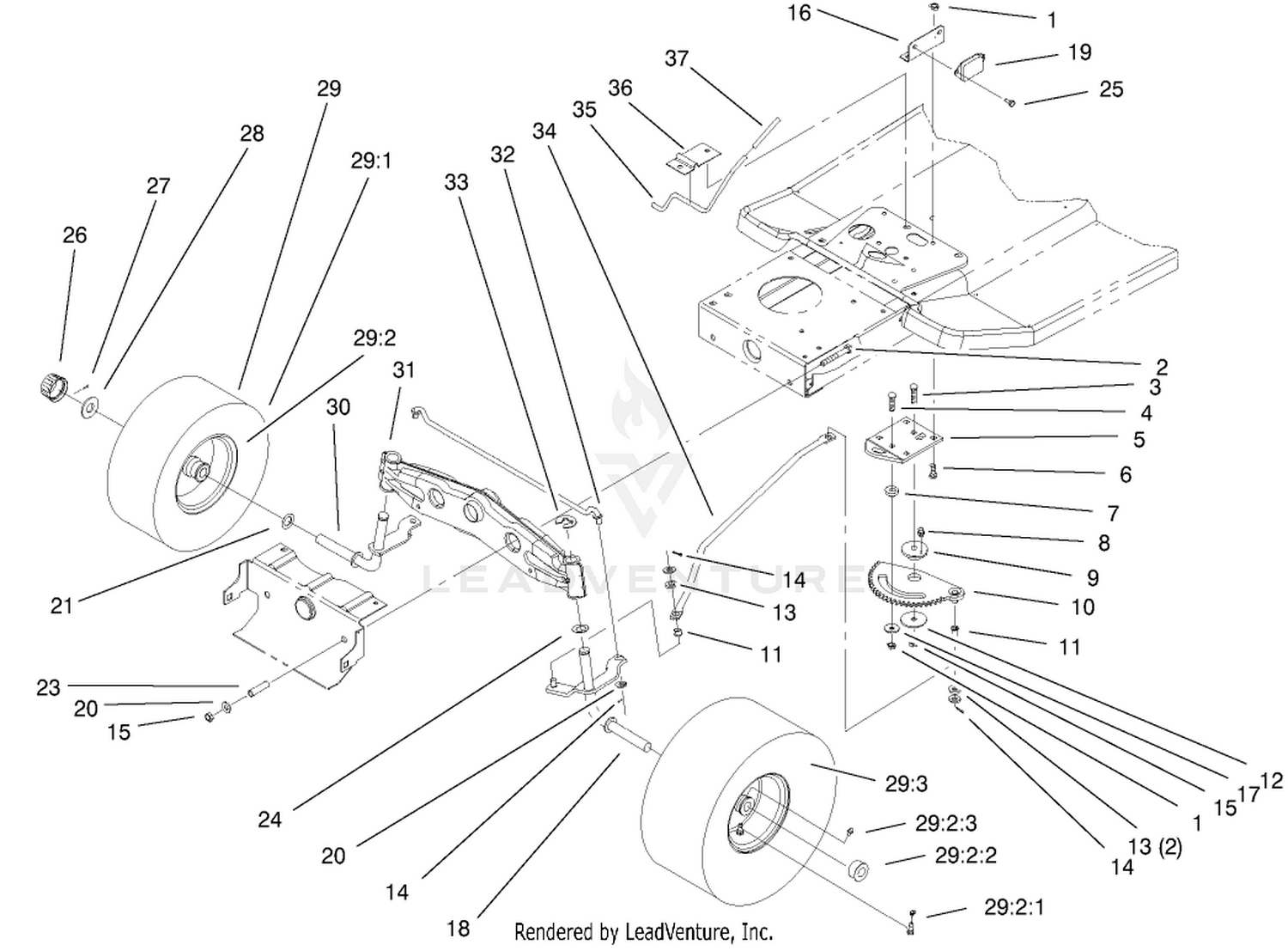 Steering Components Assembly