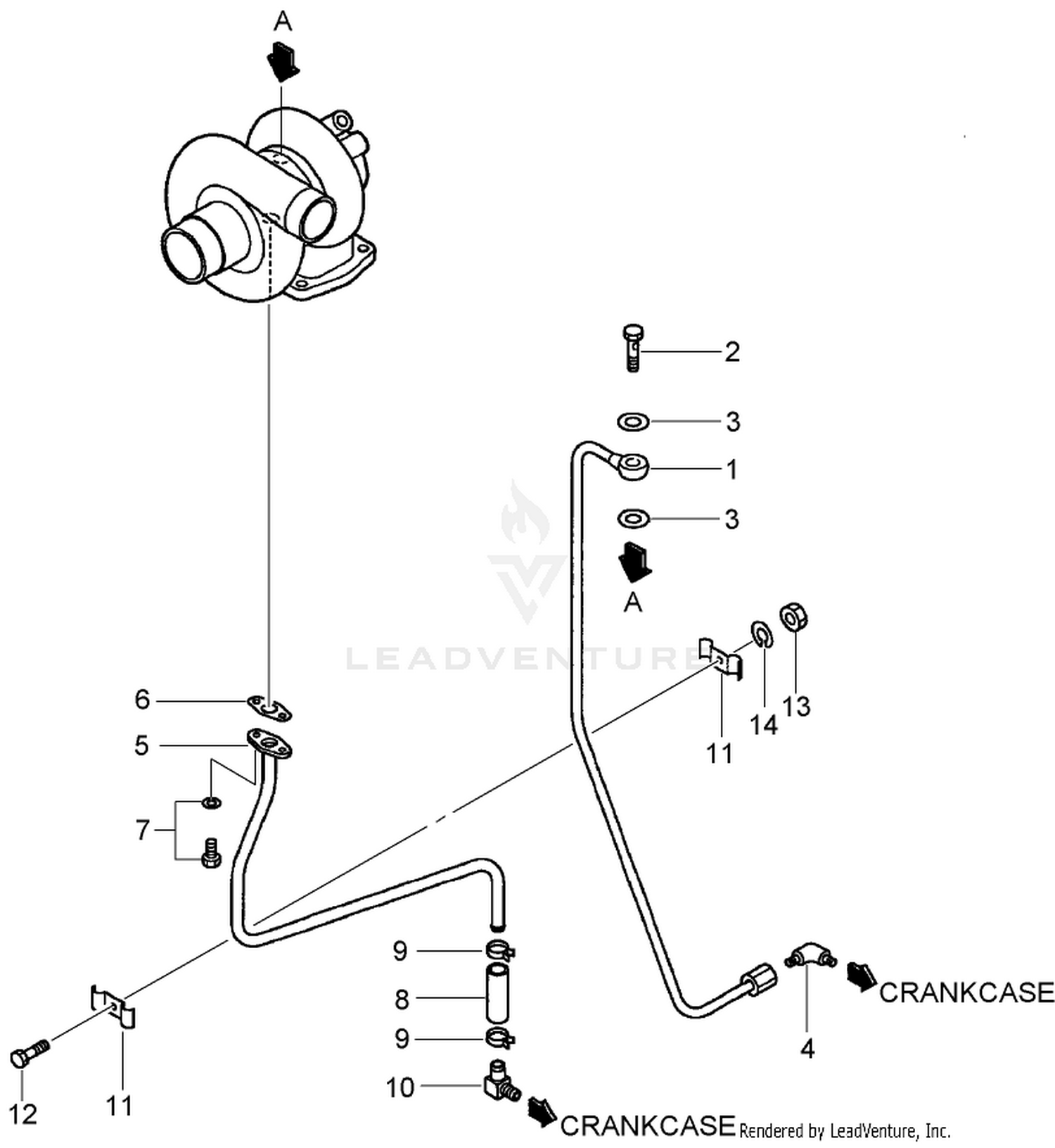 Oil Pipe Assembly