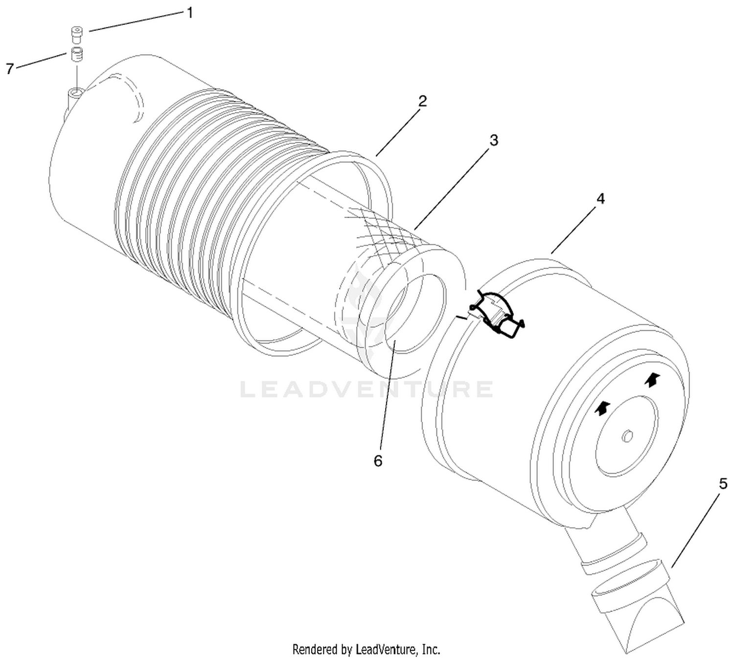 Air Cleaner Assembly No. 93-7485