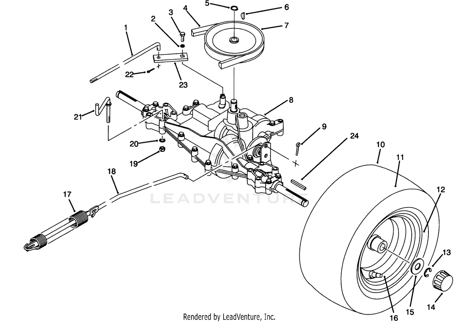 Rear Axle Assembly