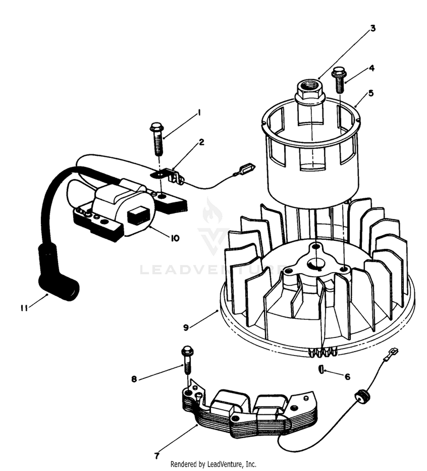 Magneto  Flywheel Assembly