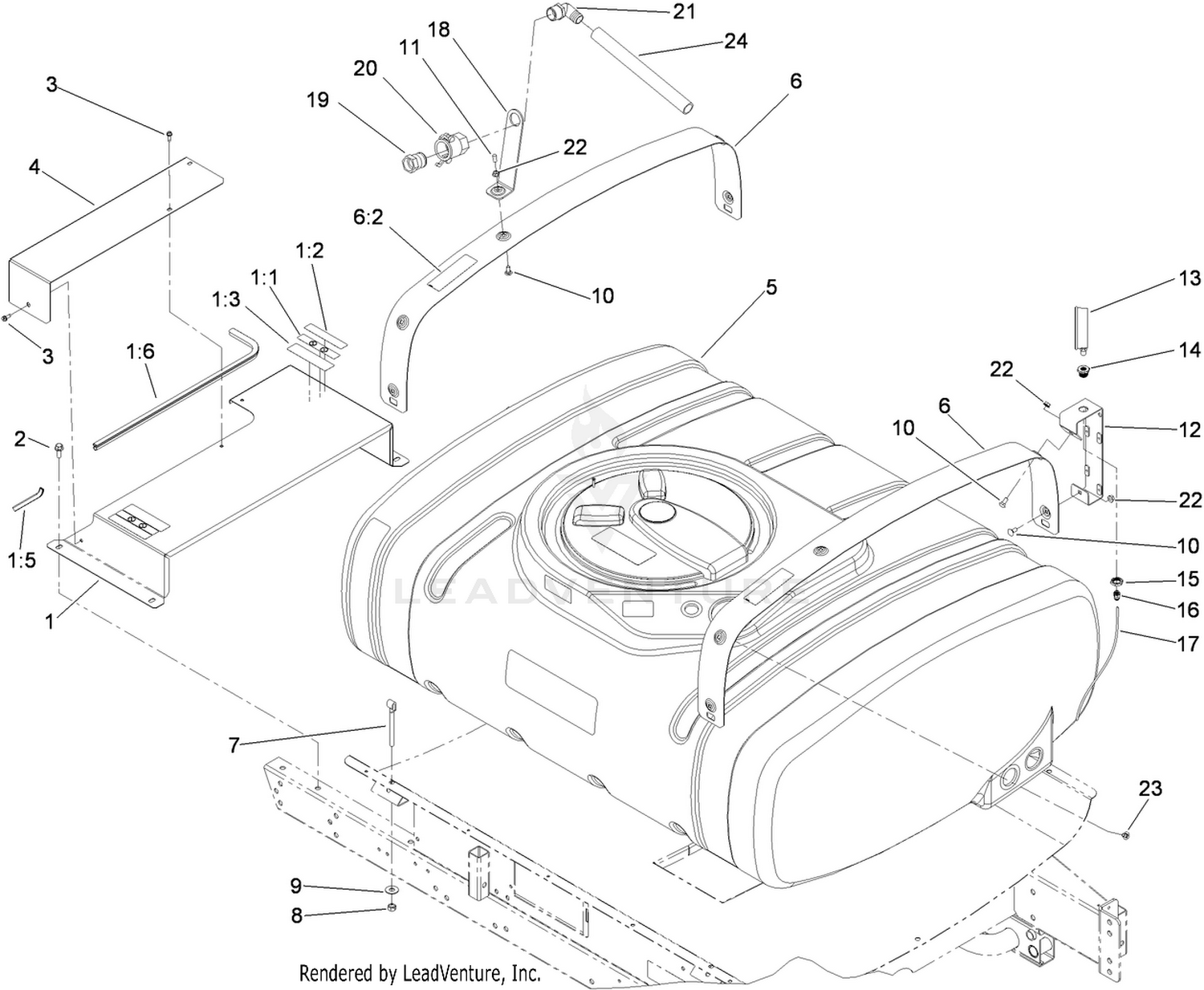 Tank and Cover Assembly