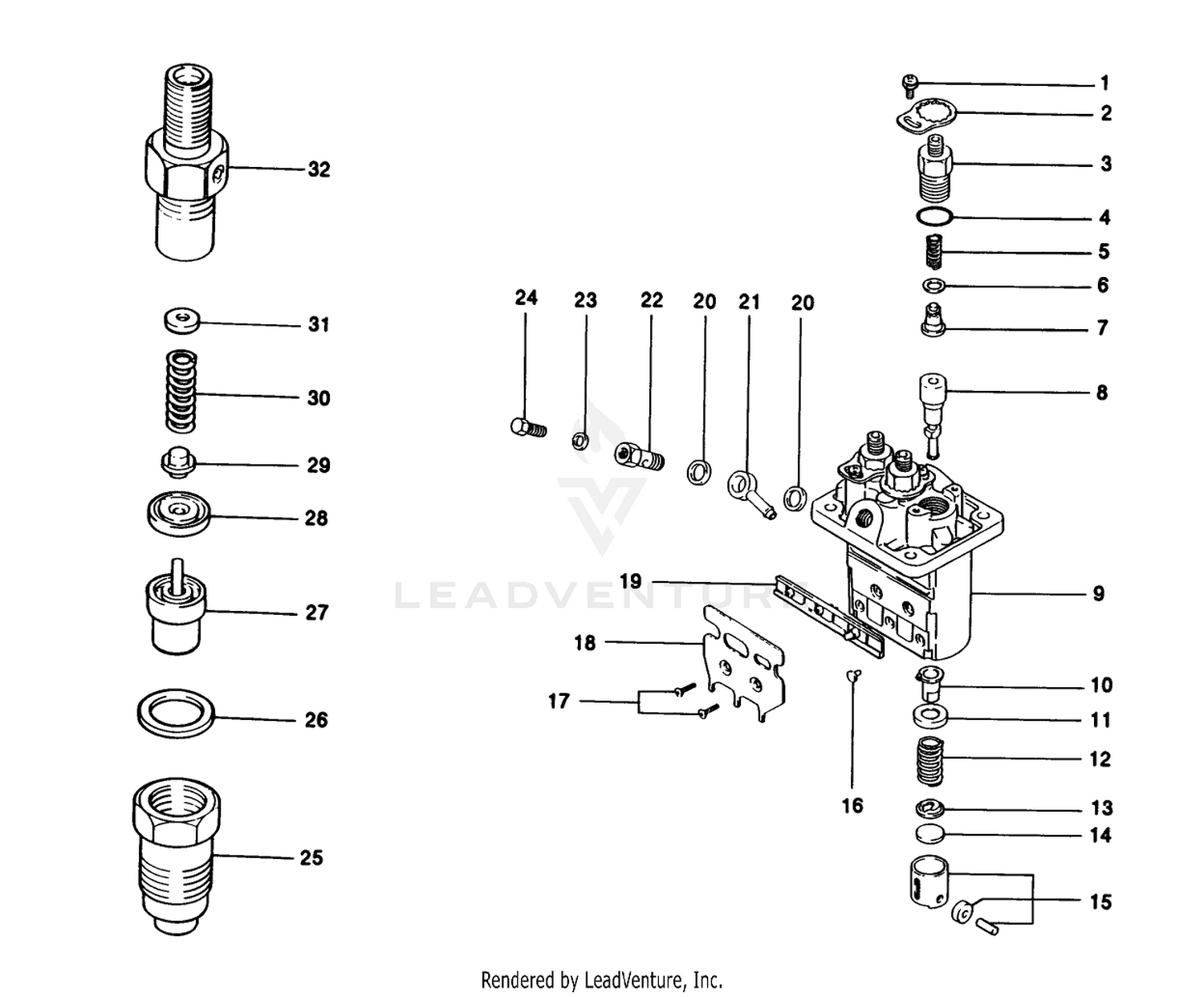 Fuel Injection Pump Assembly