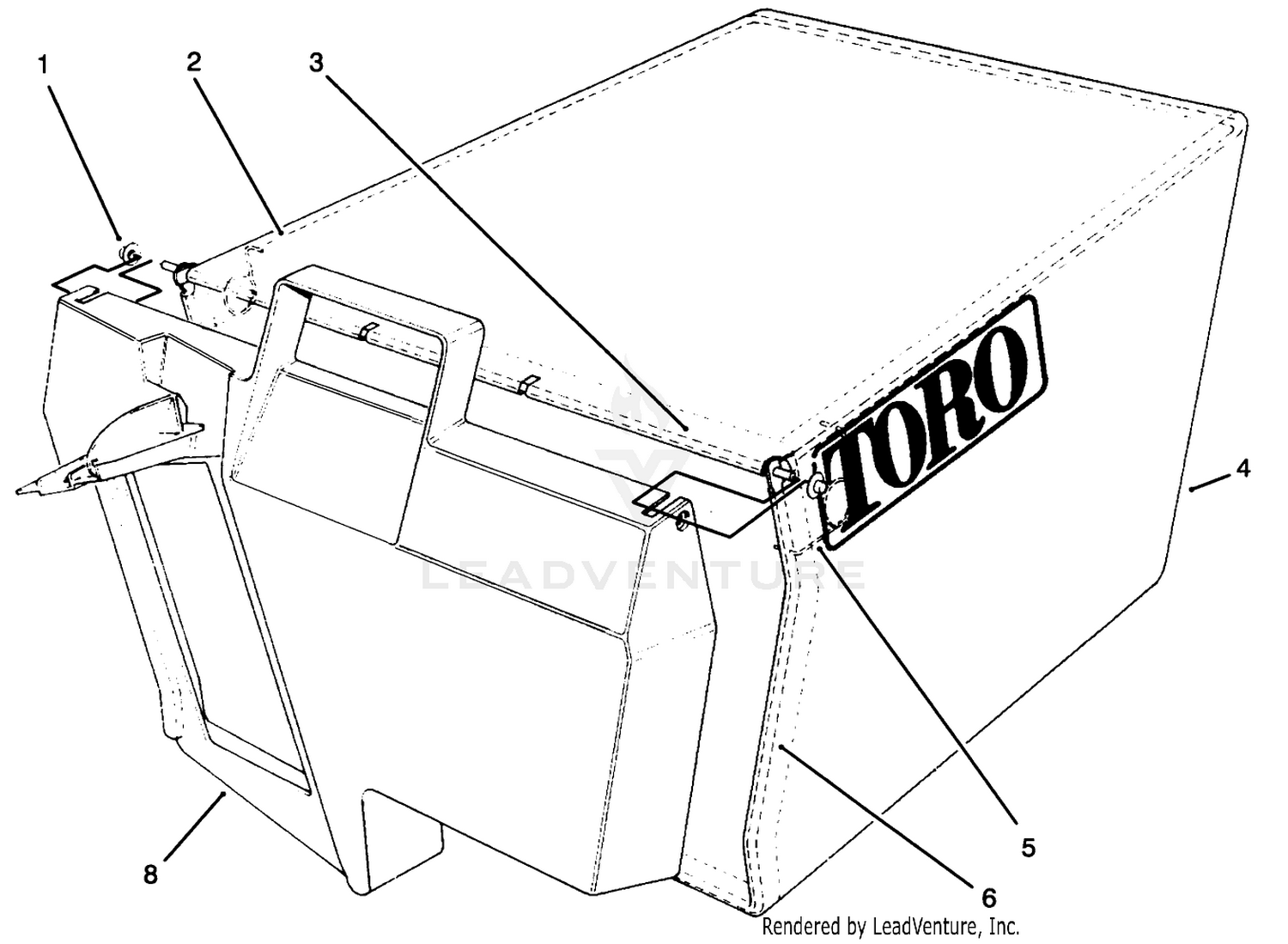 Grass Bag Assembly No. 11-0189