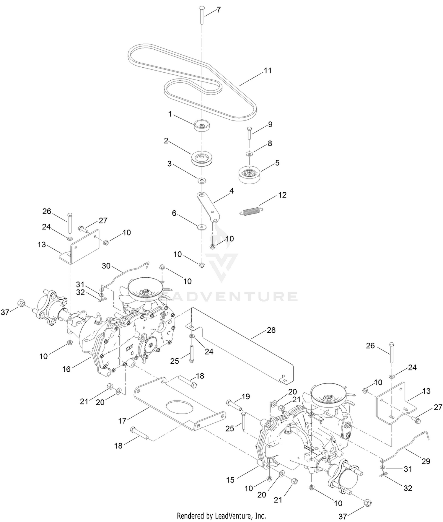 Traction Drive Assembly