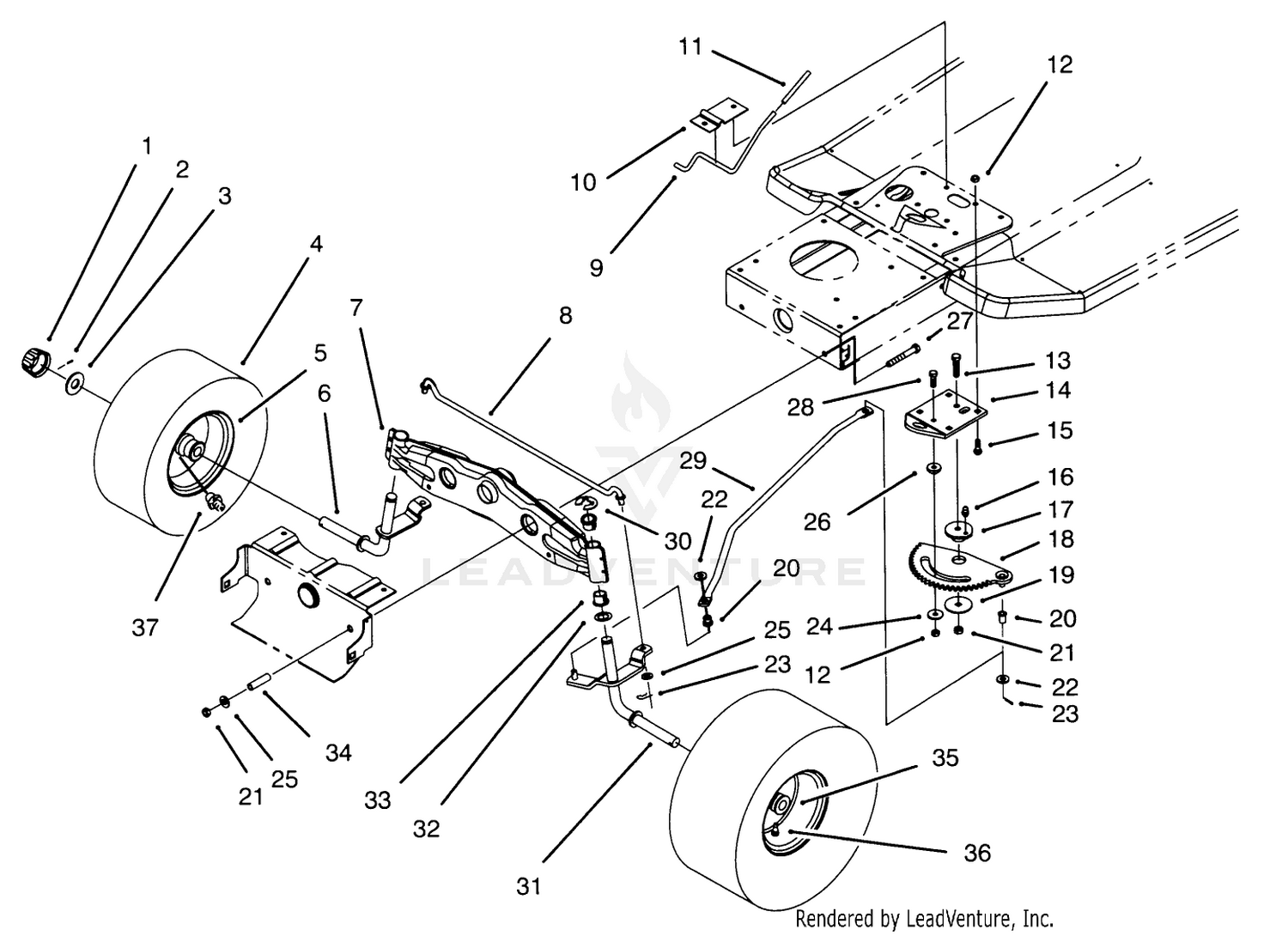 Front Axle Assembly