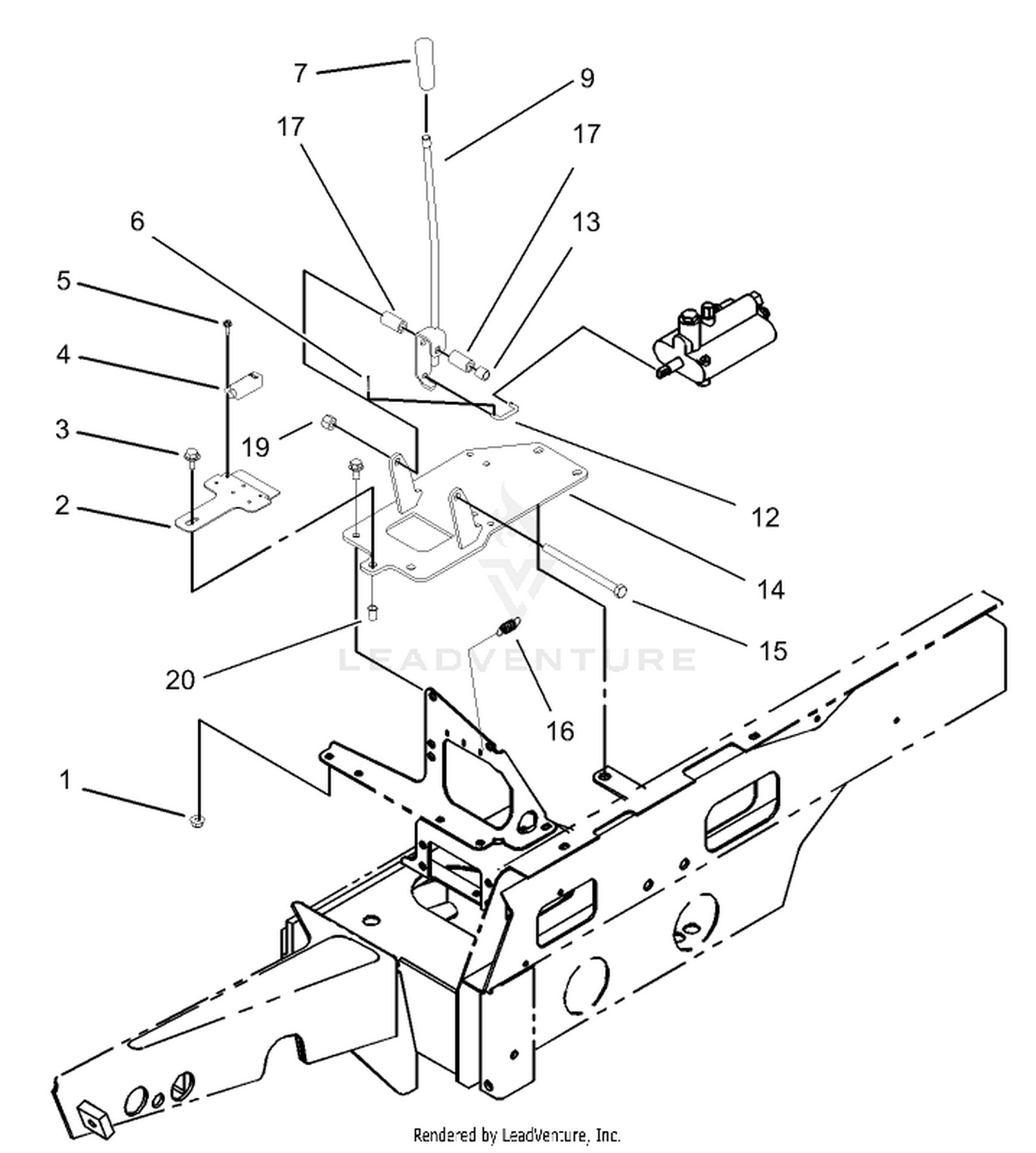 Lift Lever Assembly