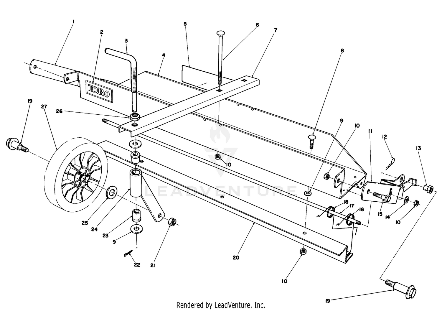 Dethatcher Kit Model No. 59126 (optional)