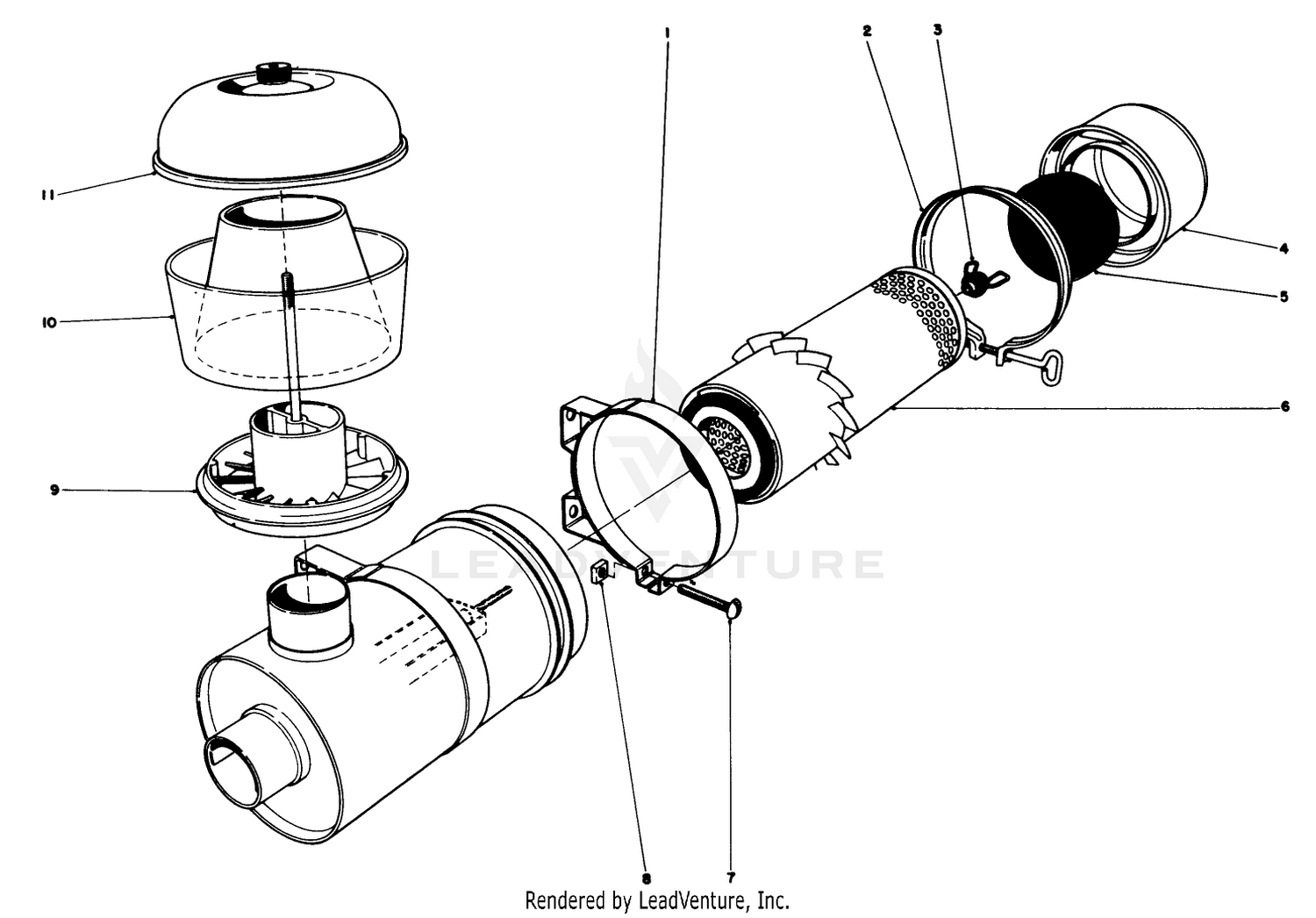 Air Cleaner Assembly No. 8-2329