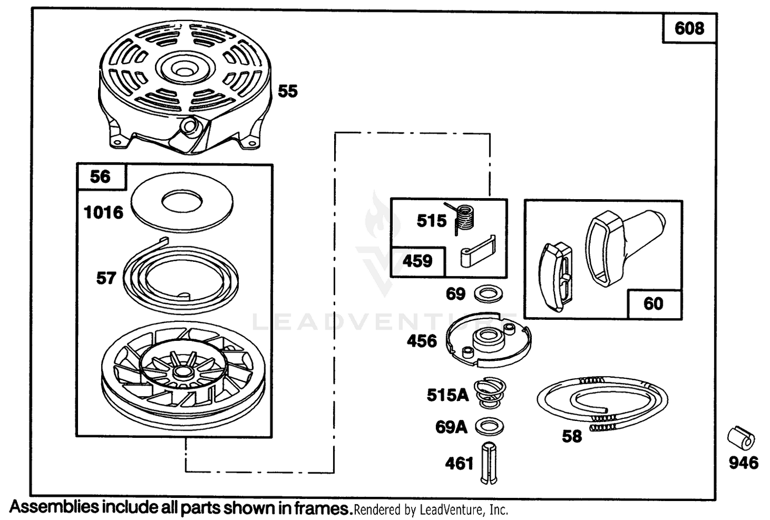 Engine Briggs  Stratton Model 122702-3171-01 5