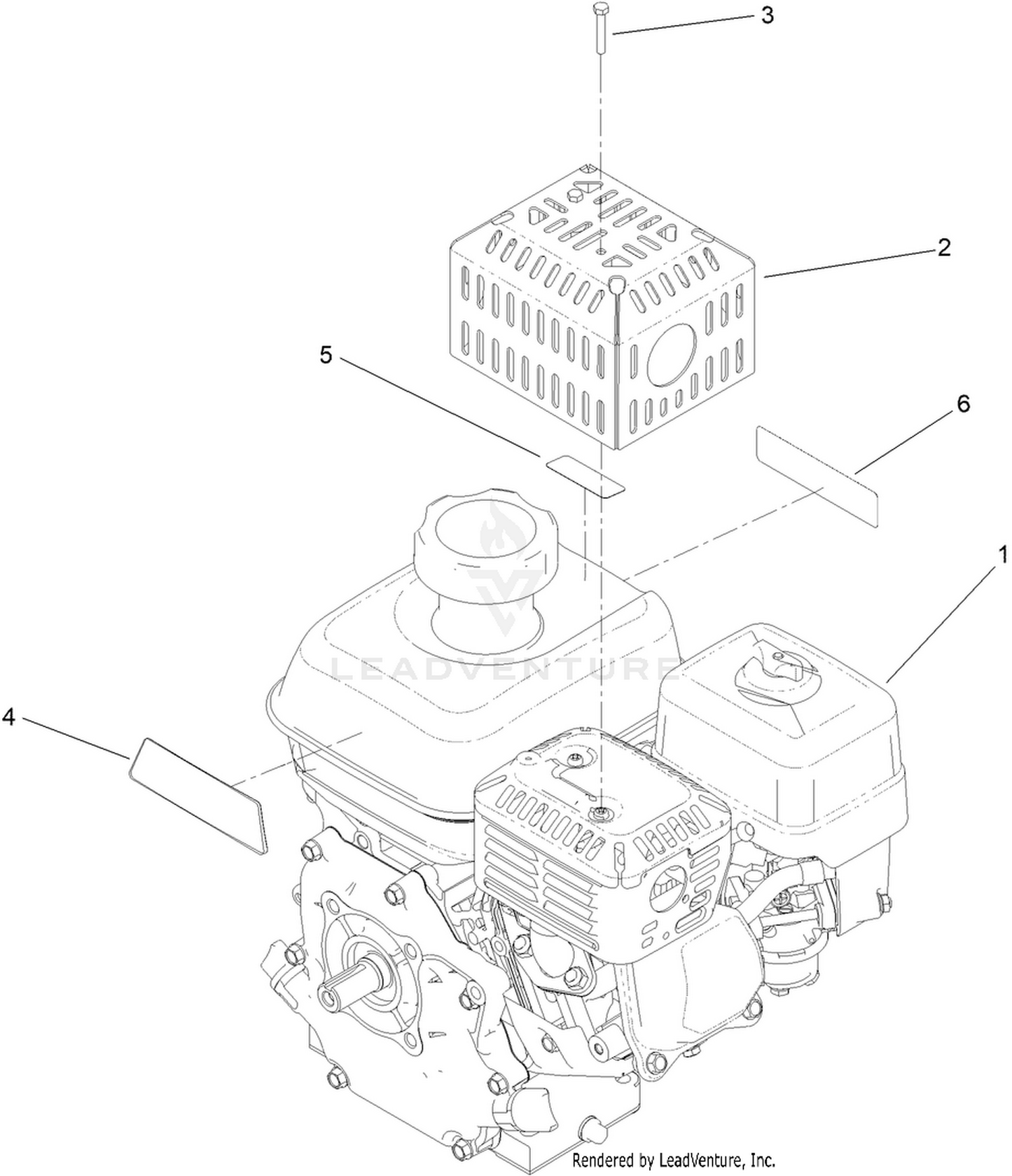 Engine Assembly No. 161-7372