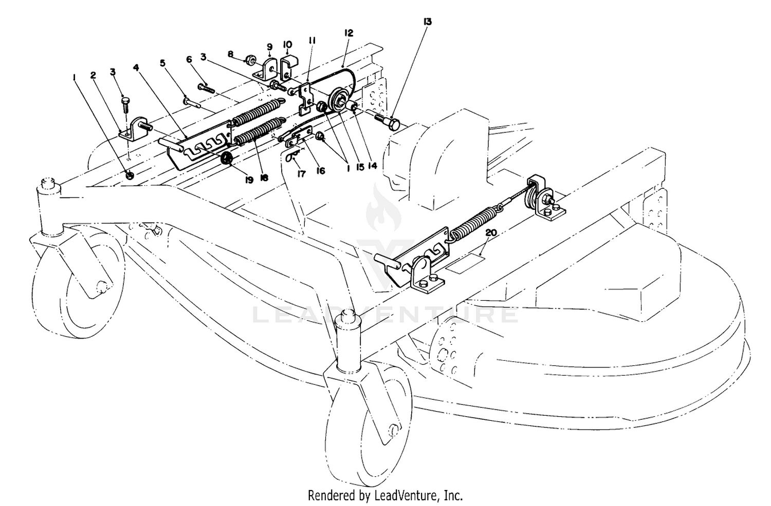 Flotation Kit Model No. 30759 (optional) (for Cutting Units Model No. 30544  30753)