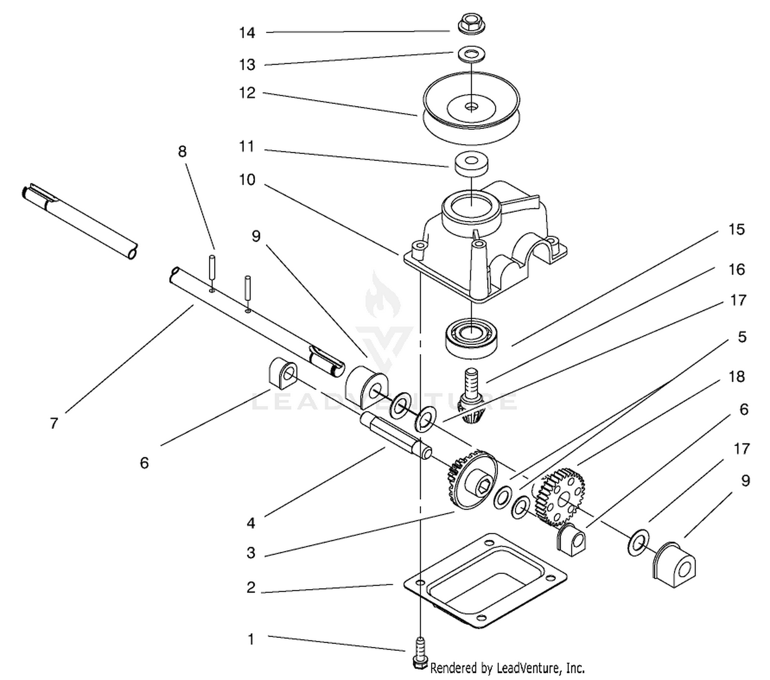 Gear Case Assembly