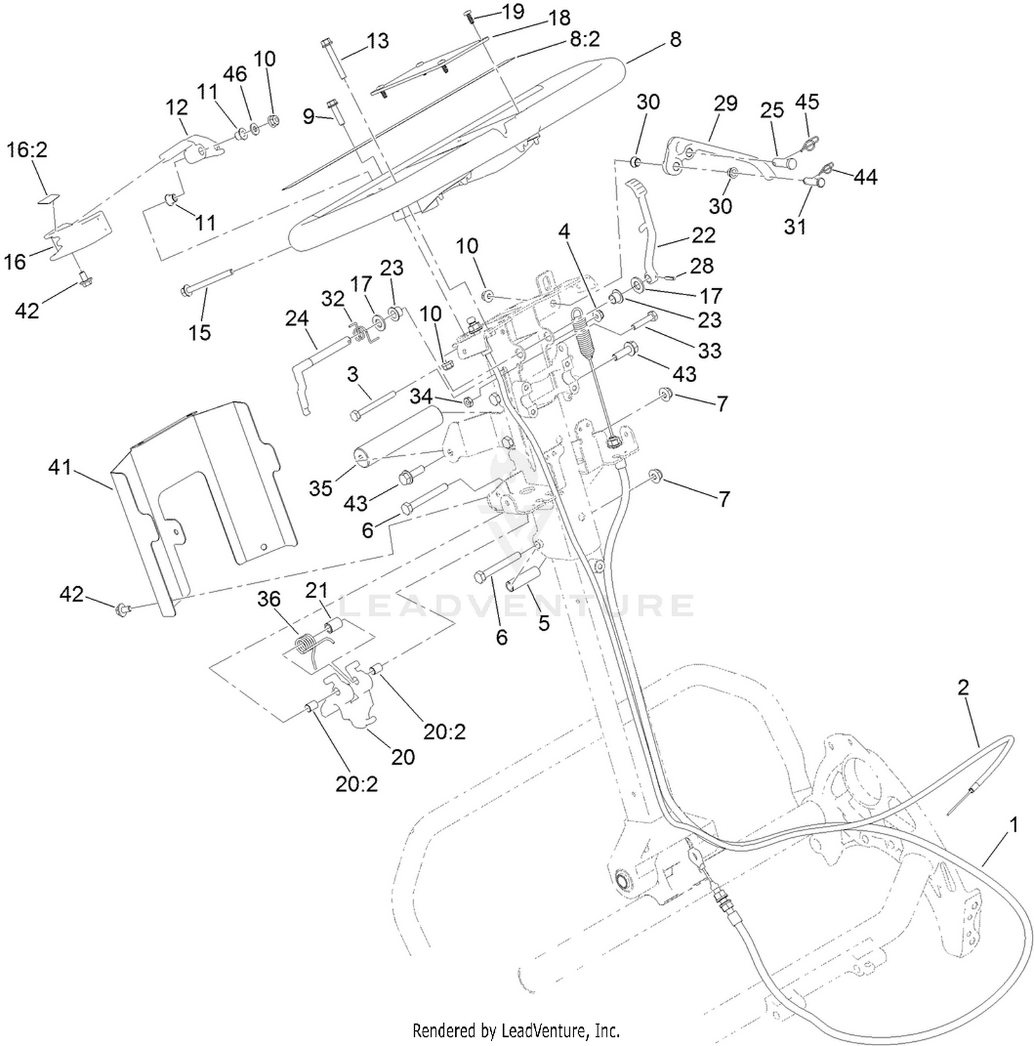 Upper Handle Assembly
