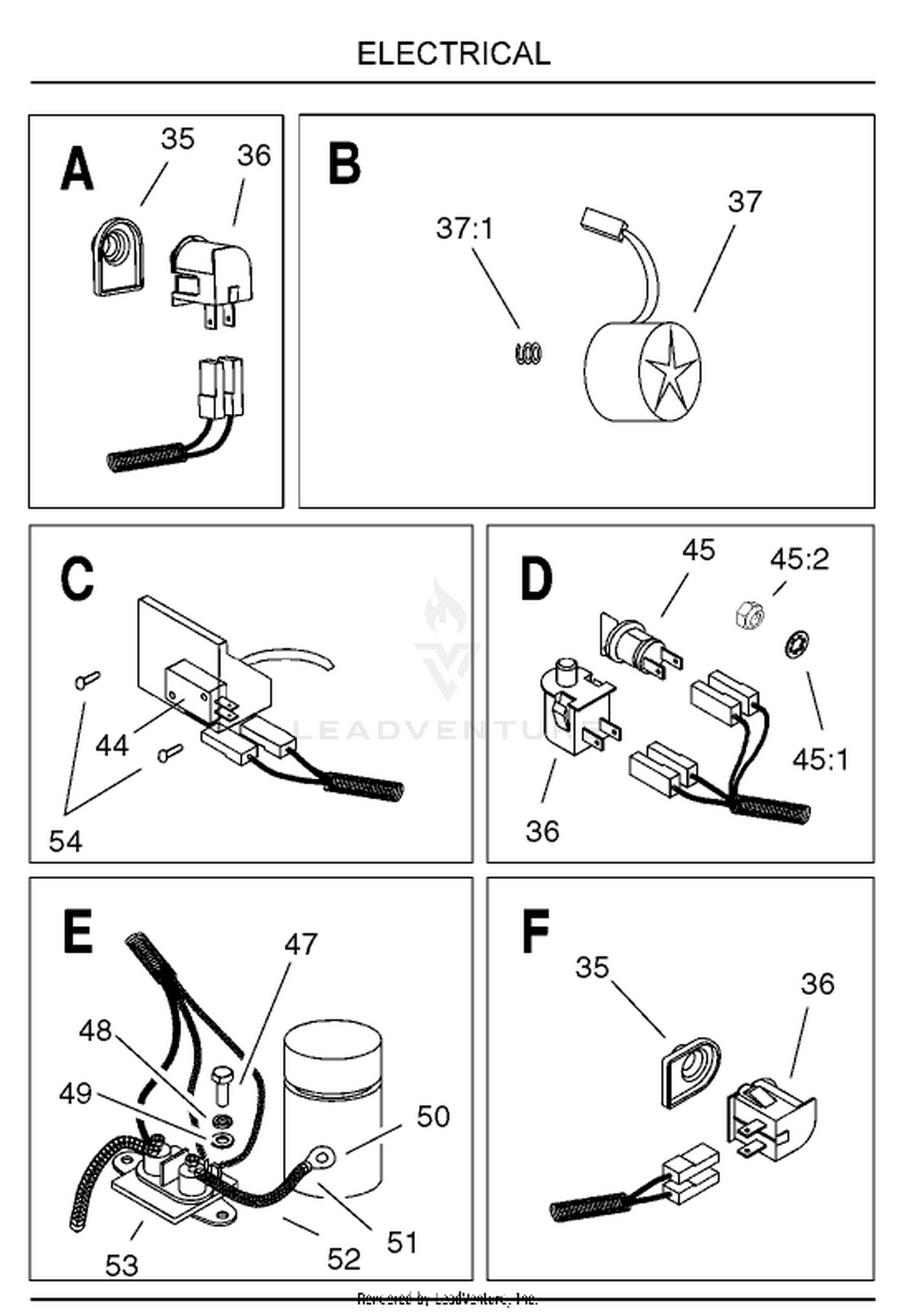 Electrical Assembly (continued) 3