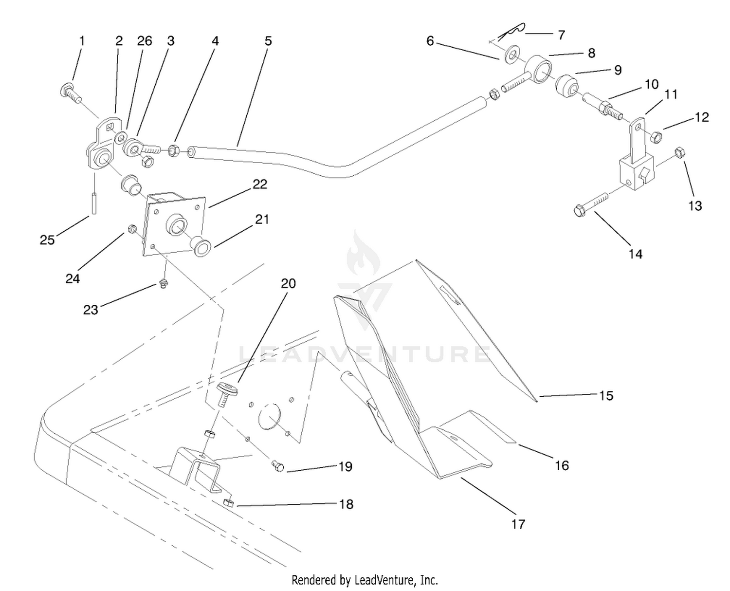 Traction Pedal Assembly
