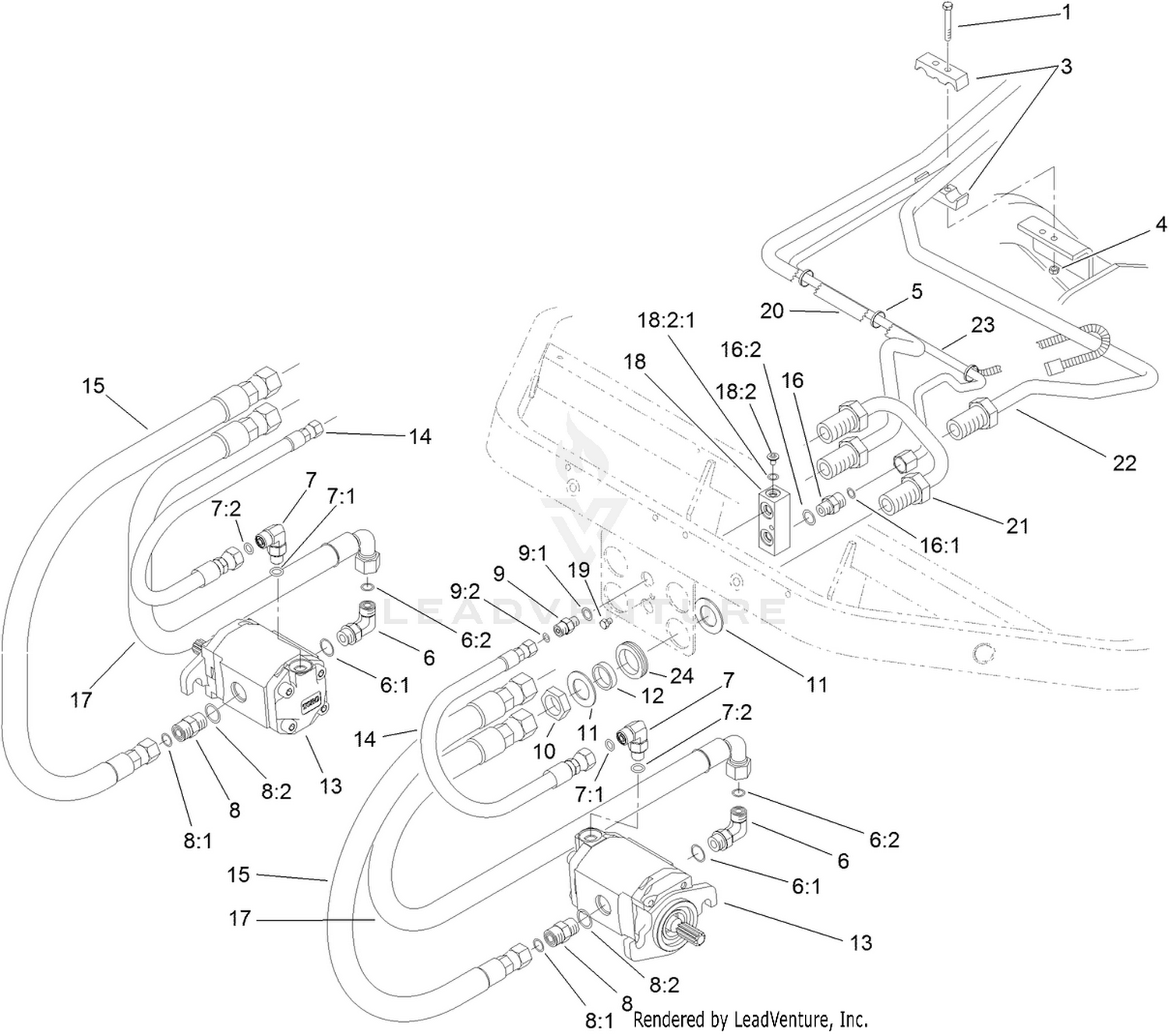 Front Bulkhead and Reel Motor Assembly