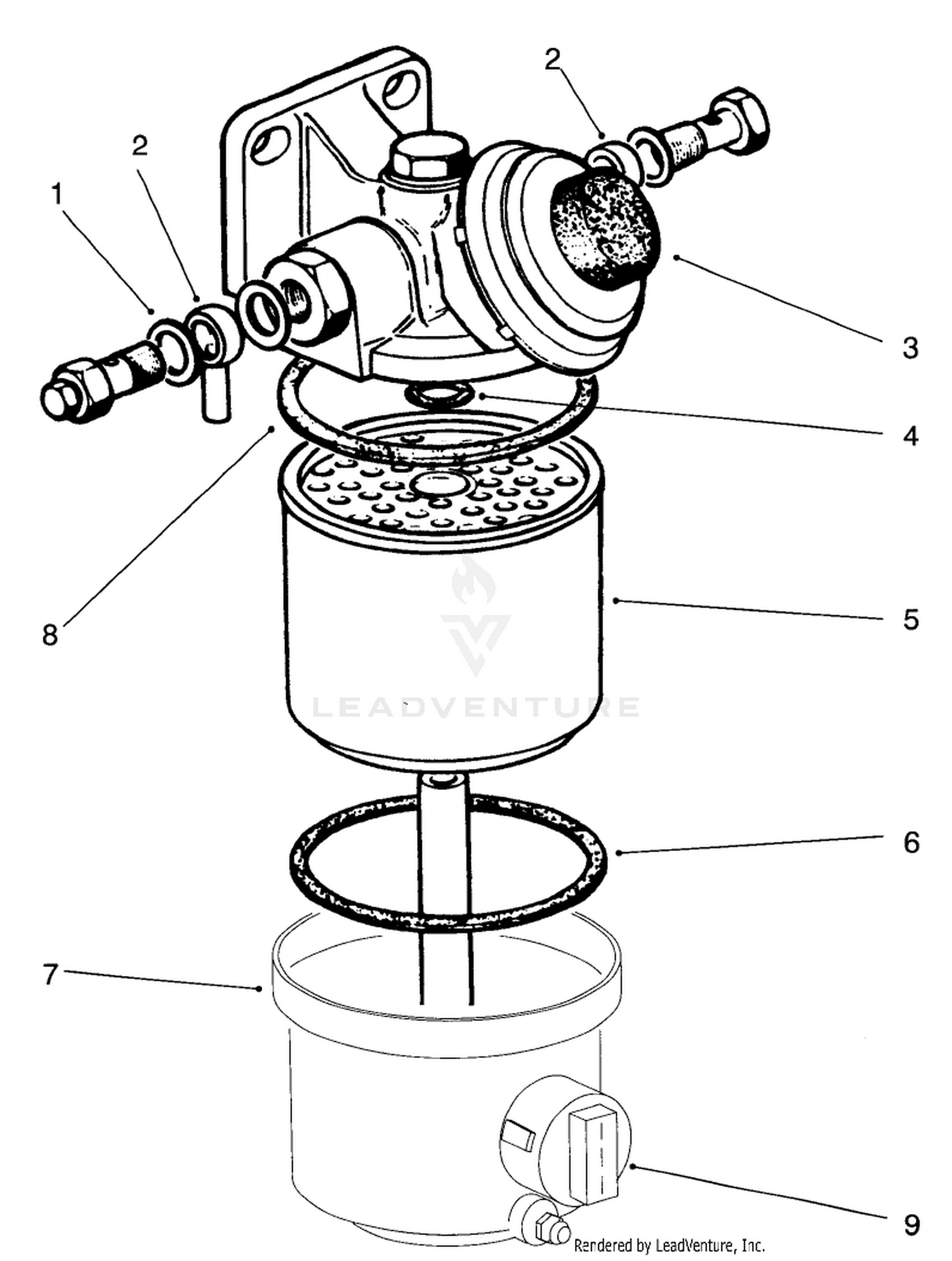Fuel Filter Assembly No. 76-5300