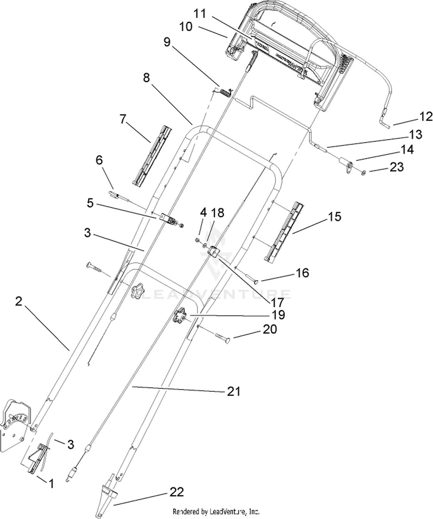 Handle and Control Assembly
