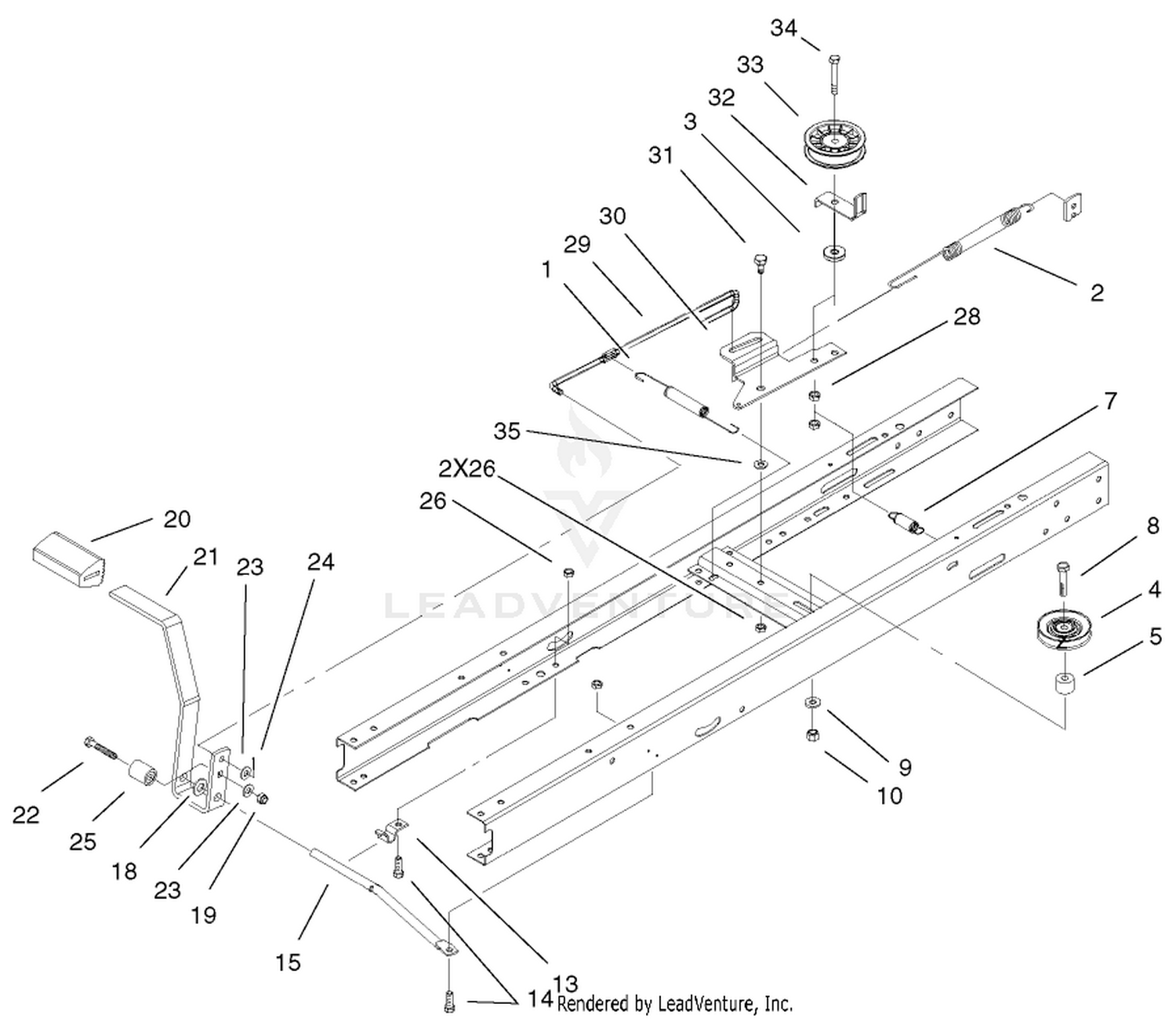 Traction Brake Assembly