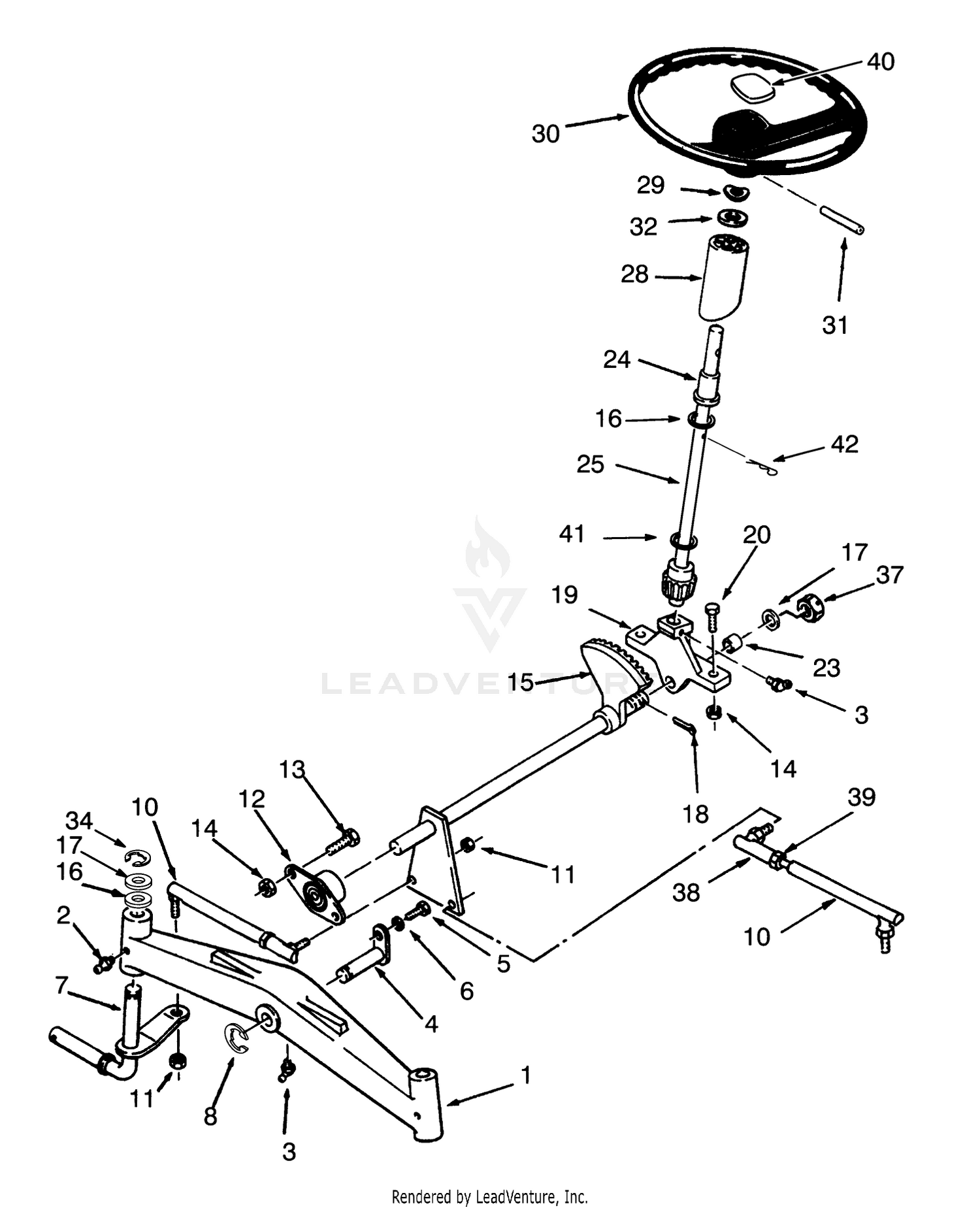 Front Axle And Steering
