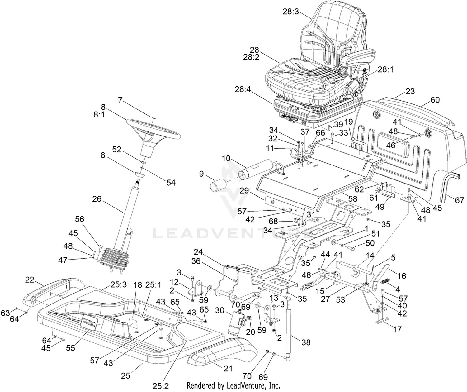 Operator Area Assembly