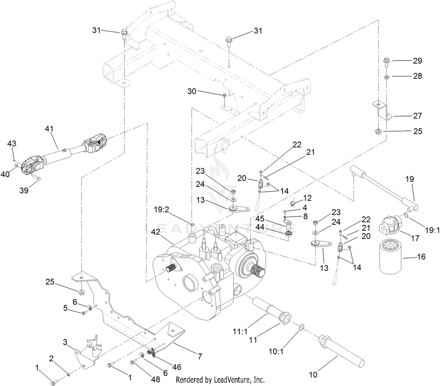 Transaxle Installation Assembly