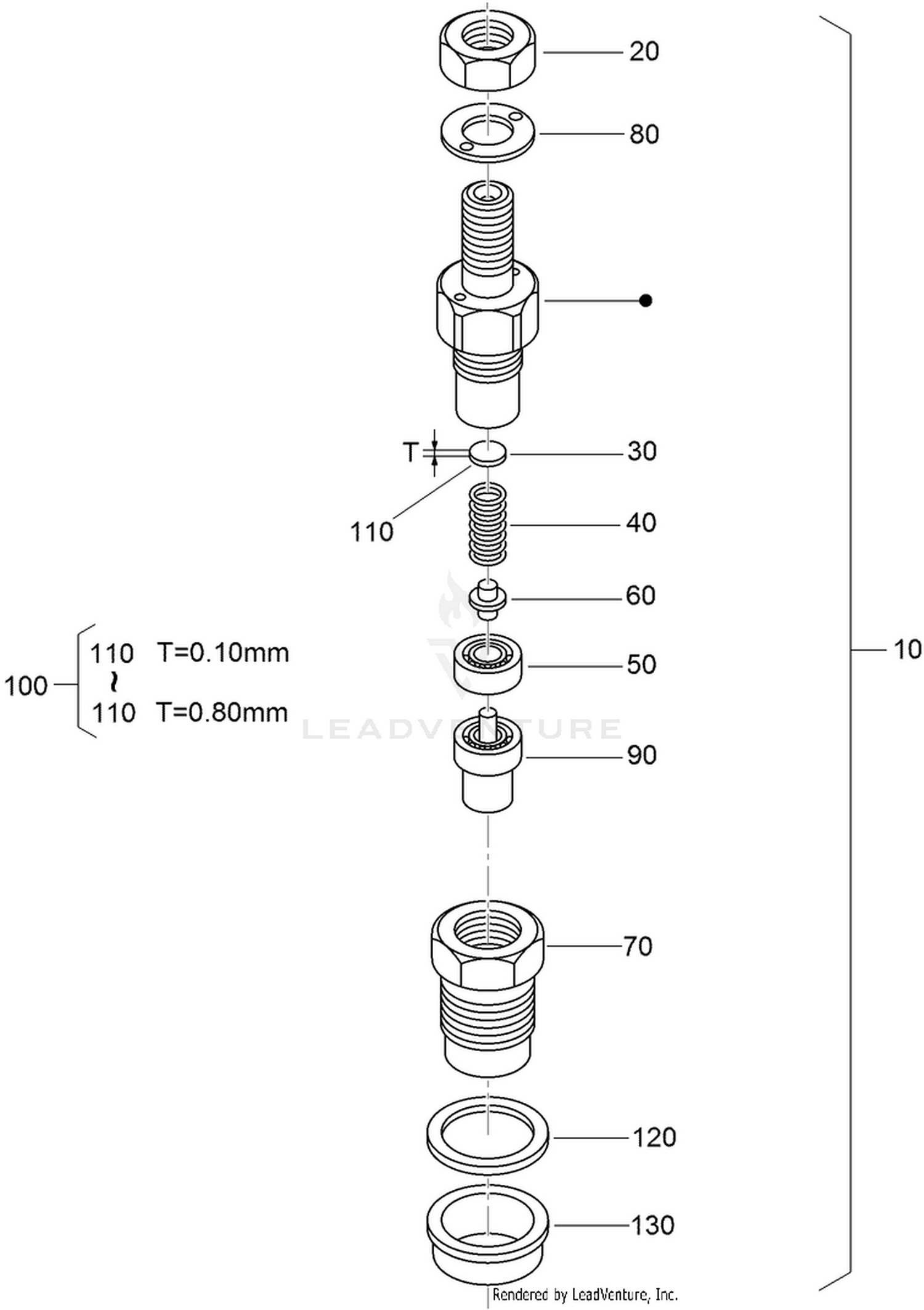 Nozzle Holder Assembly