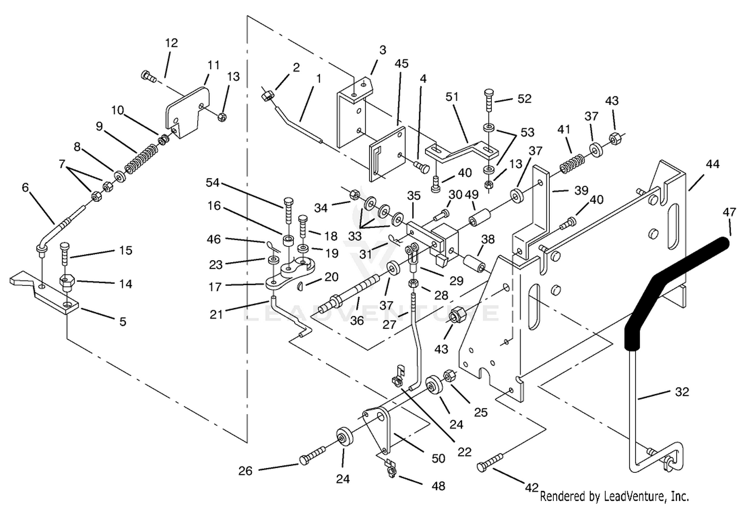 Transmission Controls Assembly