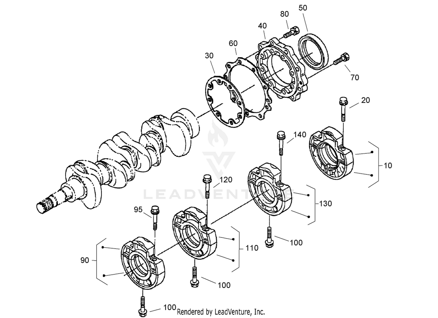 Main Bearing Case Assembly