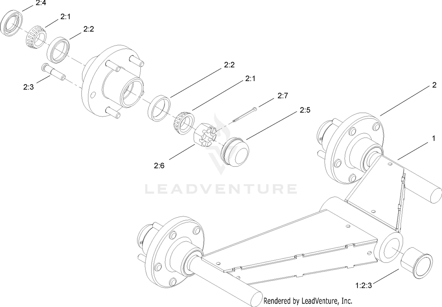 Bogie Assembly No. 112-1693