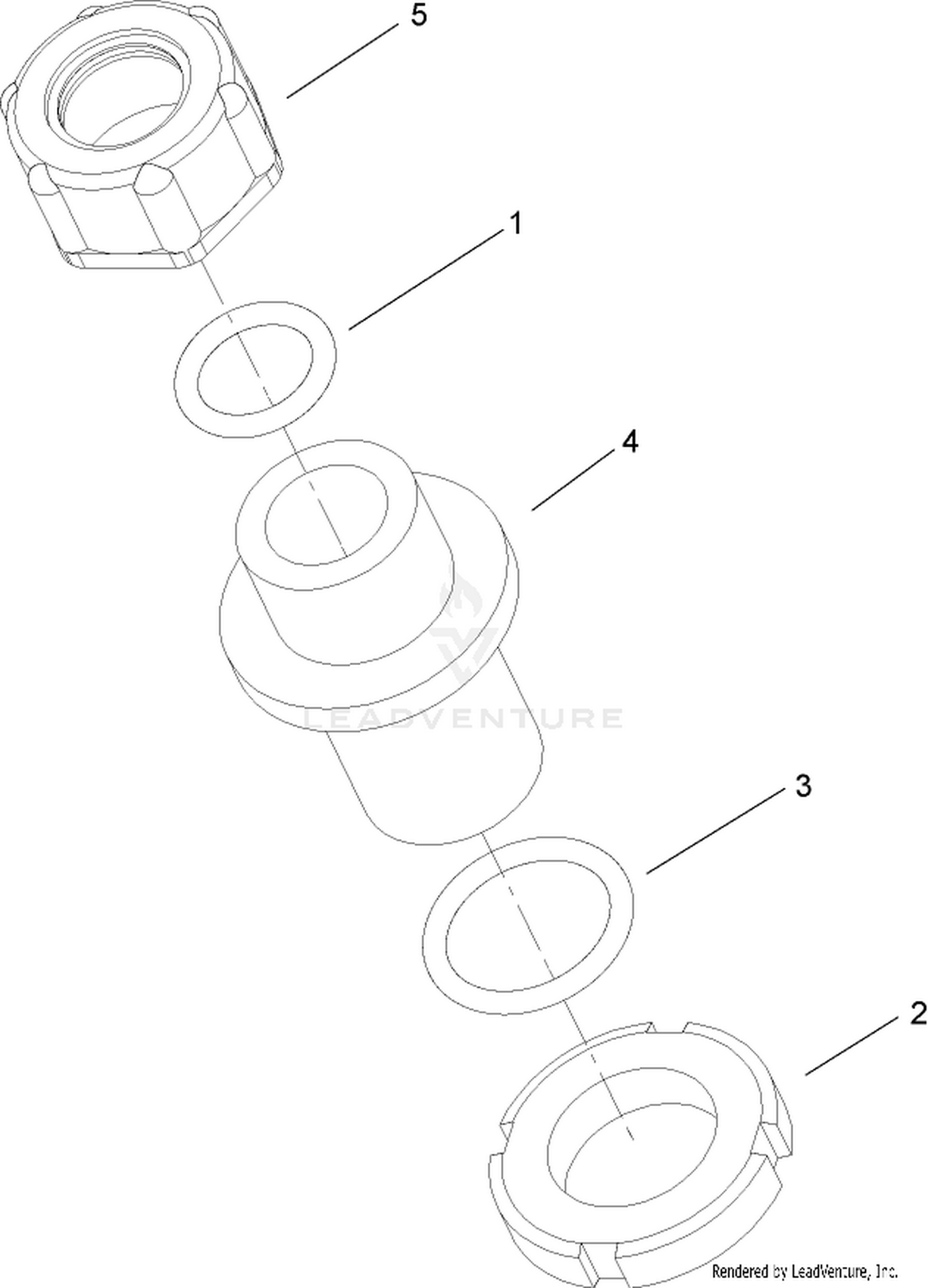 Upper Tank Drain Bulkhead Assembly