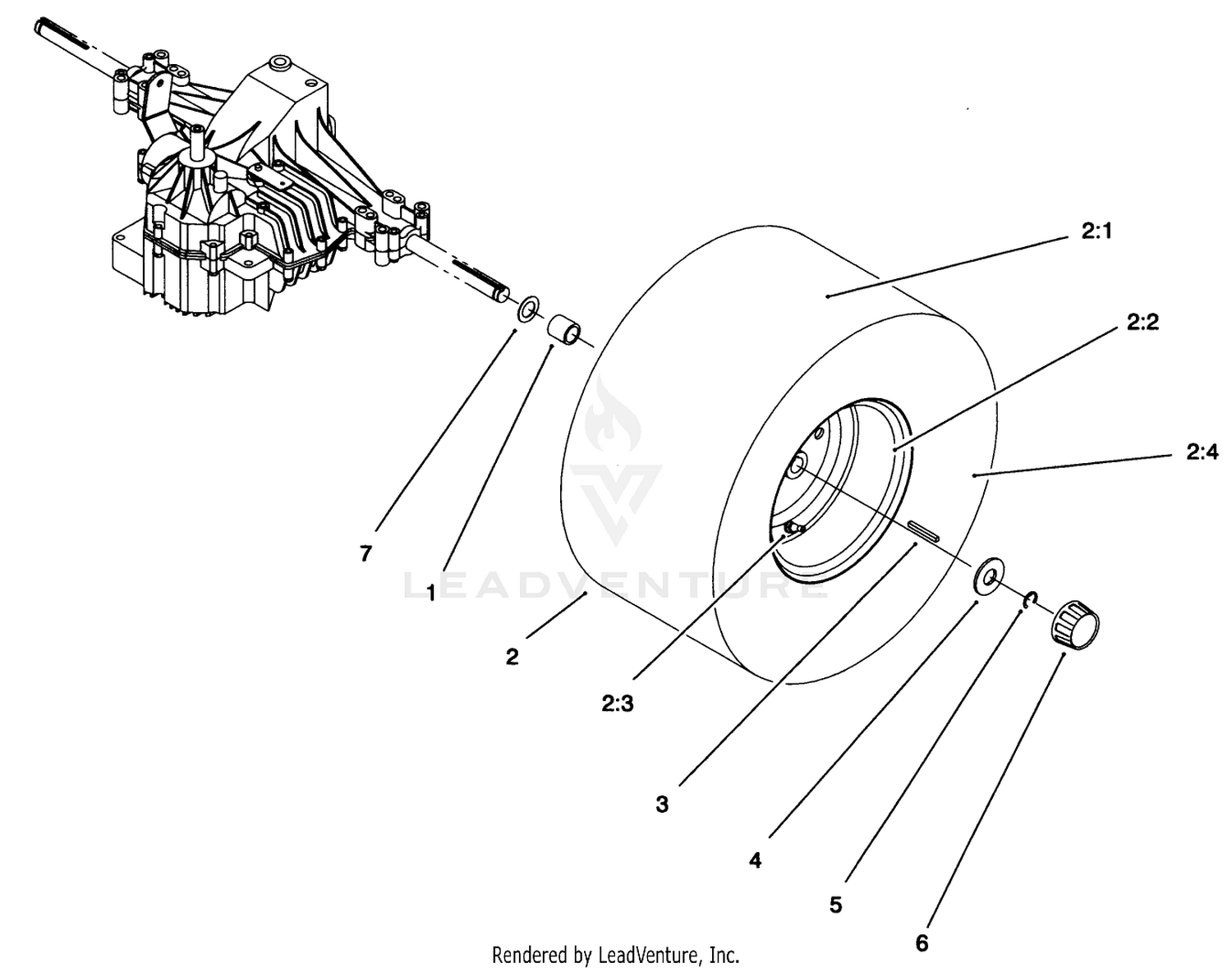 Rear Axle Assembly