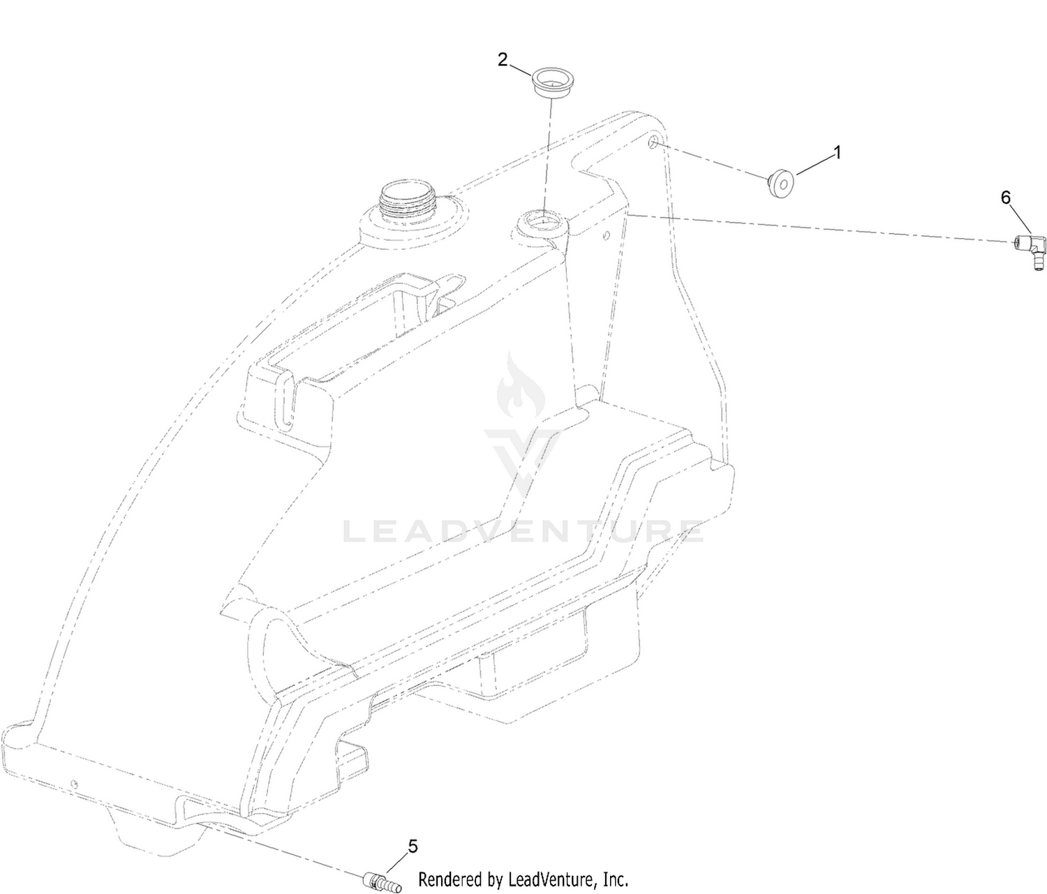 Fuel Tank Assembly No. 134-8462