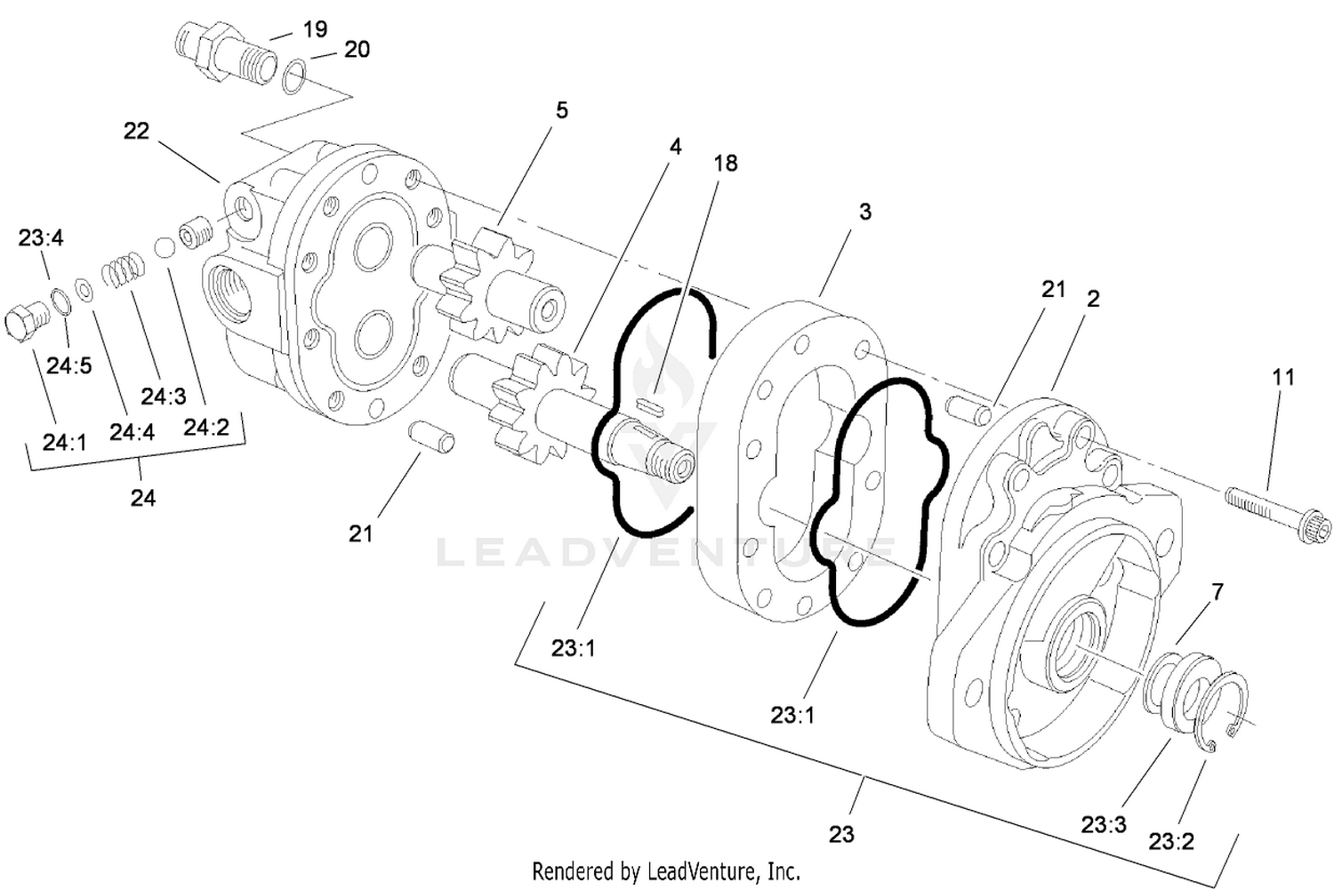 Gear Motor Assembly No. 104-4884