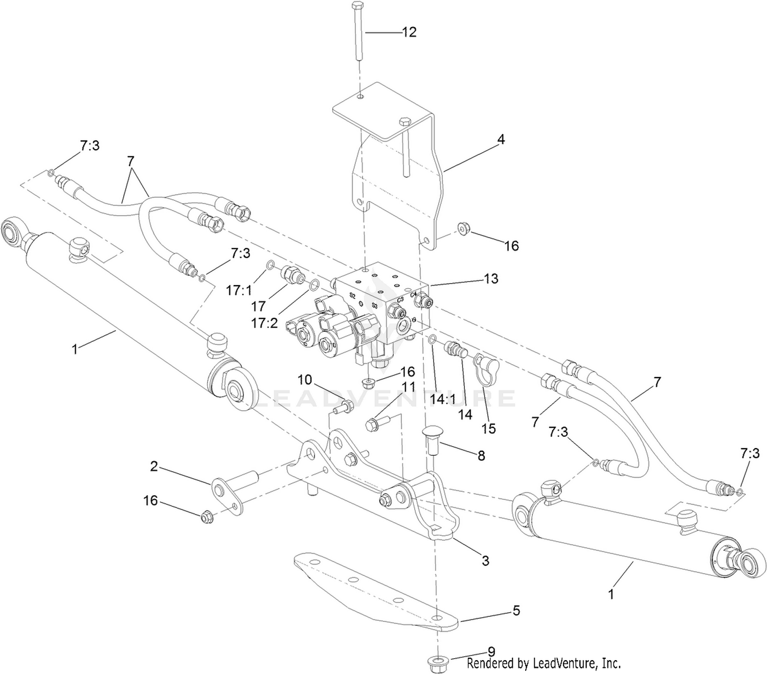Boom Lift Hydraulic Assembly