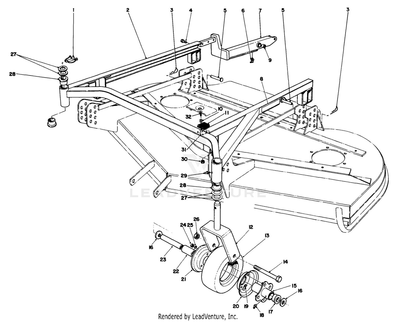 Cutting Unit Model No. 30568 (continued)