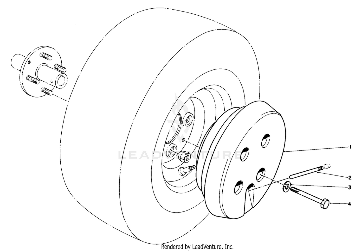 Wheel Weight Kit Model No. 56-6620 (optional) (for 44" Snow Thrower Model No. 30761)