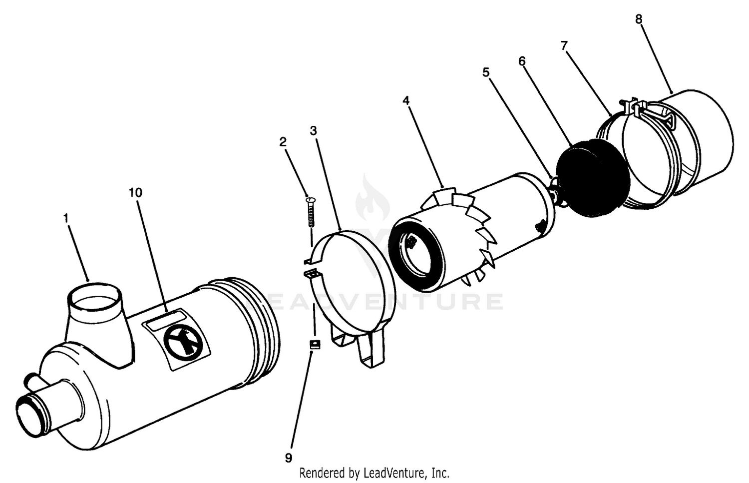 Air Cleaner No. 74-6000