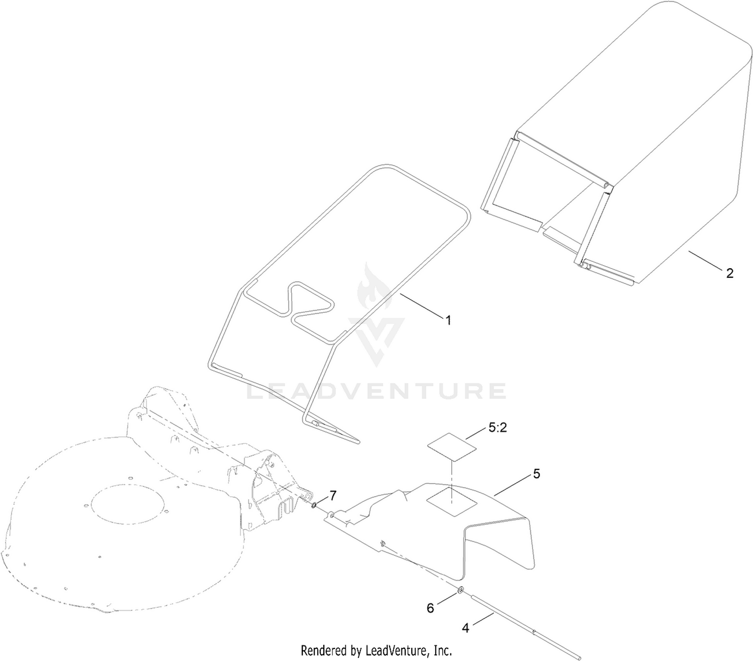 Bag and Chute Assembly