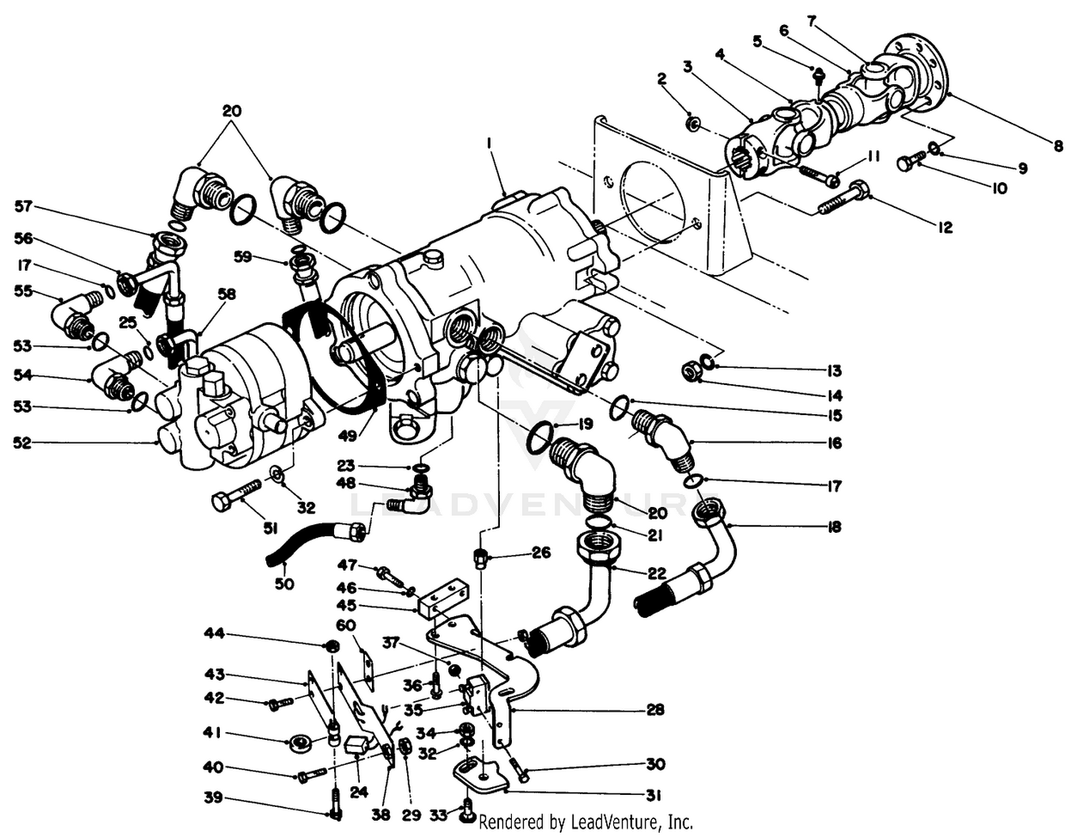 Variable Displacement Pump Installation