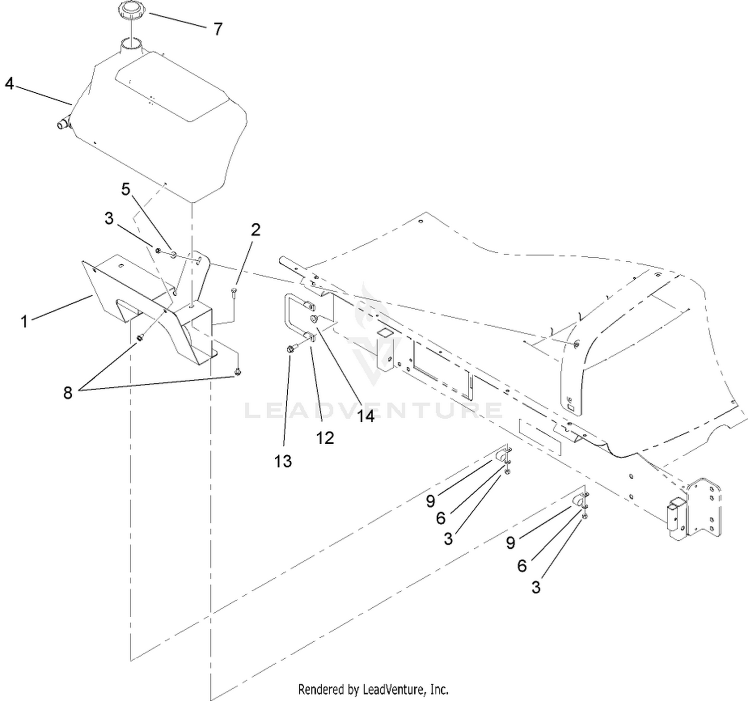 Fresh Water Tank Assembly