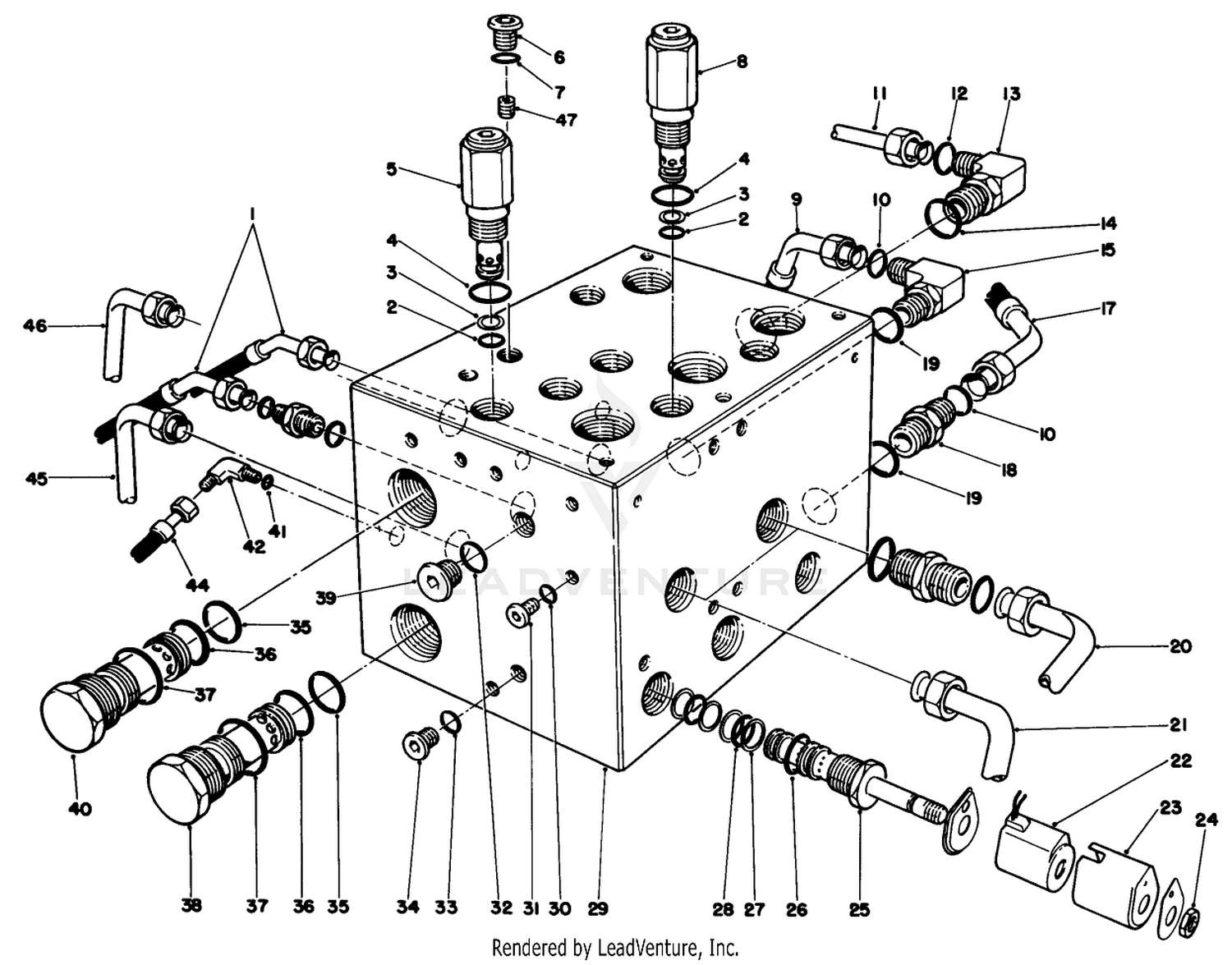 Pto Manifold Assembly
