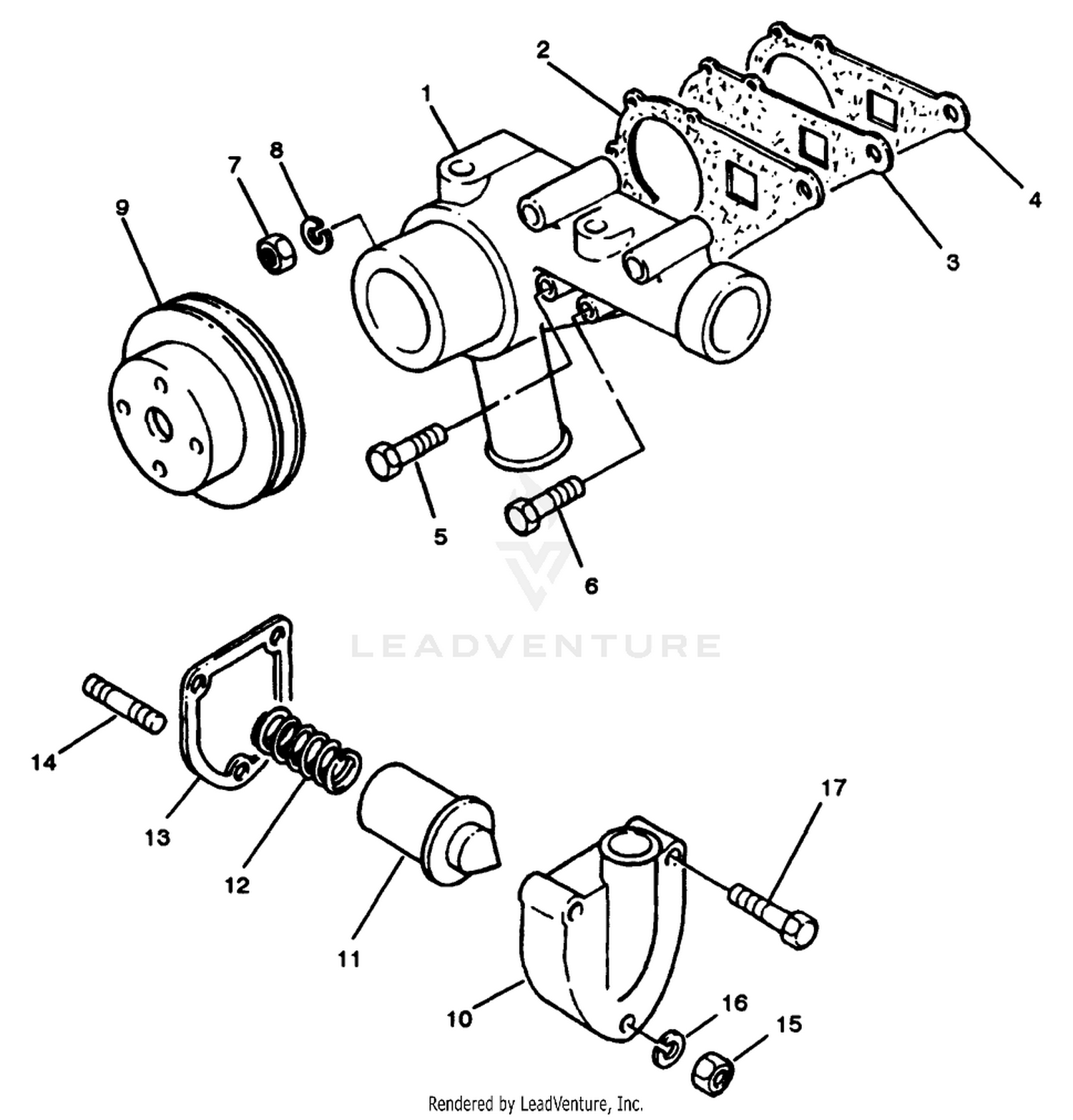Water Pump Assembly