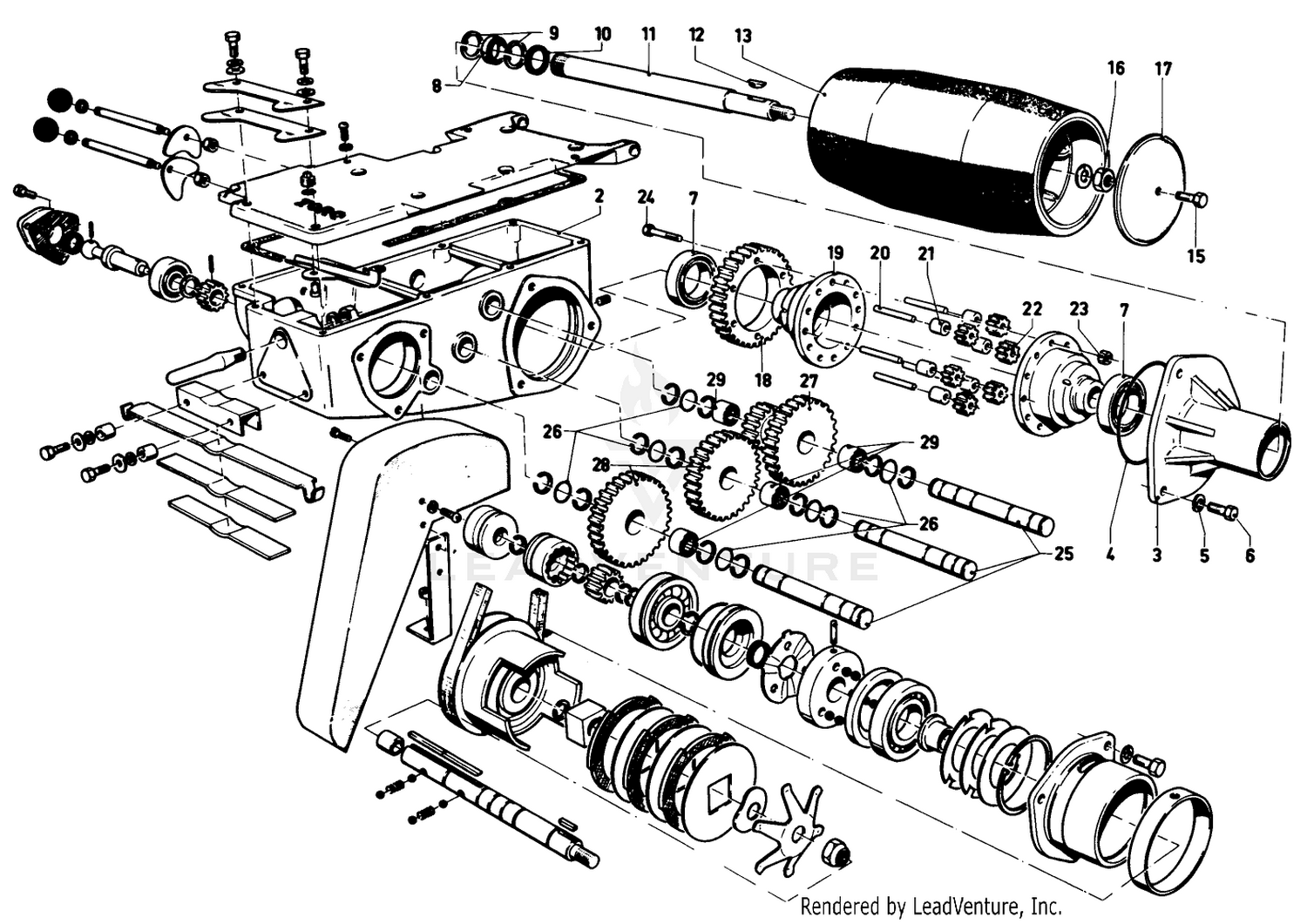 Transmission Case Assembly
