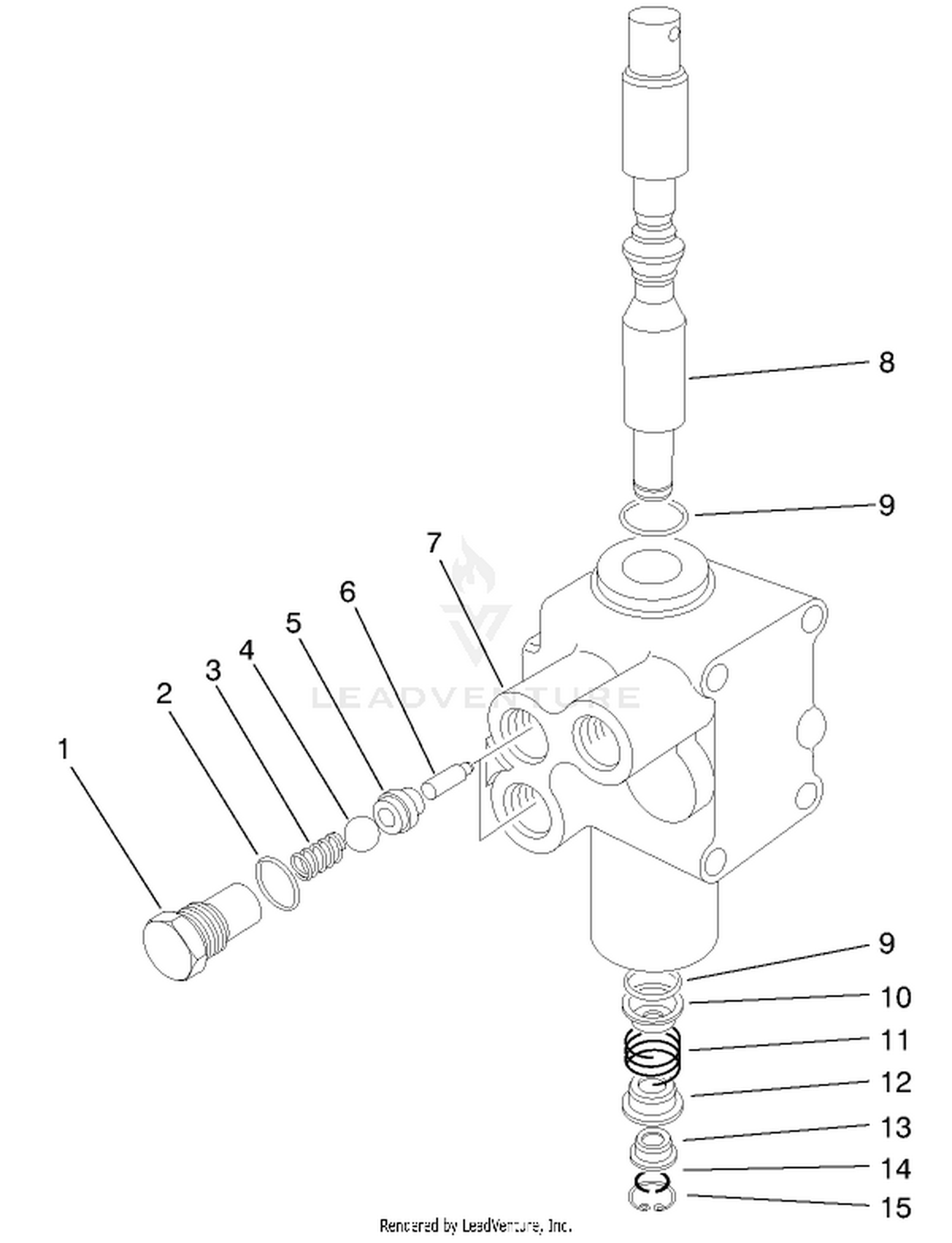 Control Valve Assembly No. 43-1710
