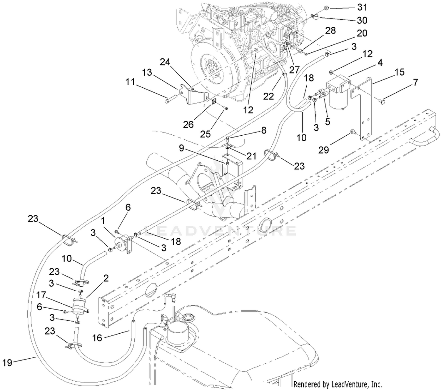 Fuel System Delivery Assembly