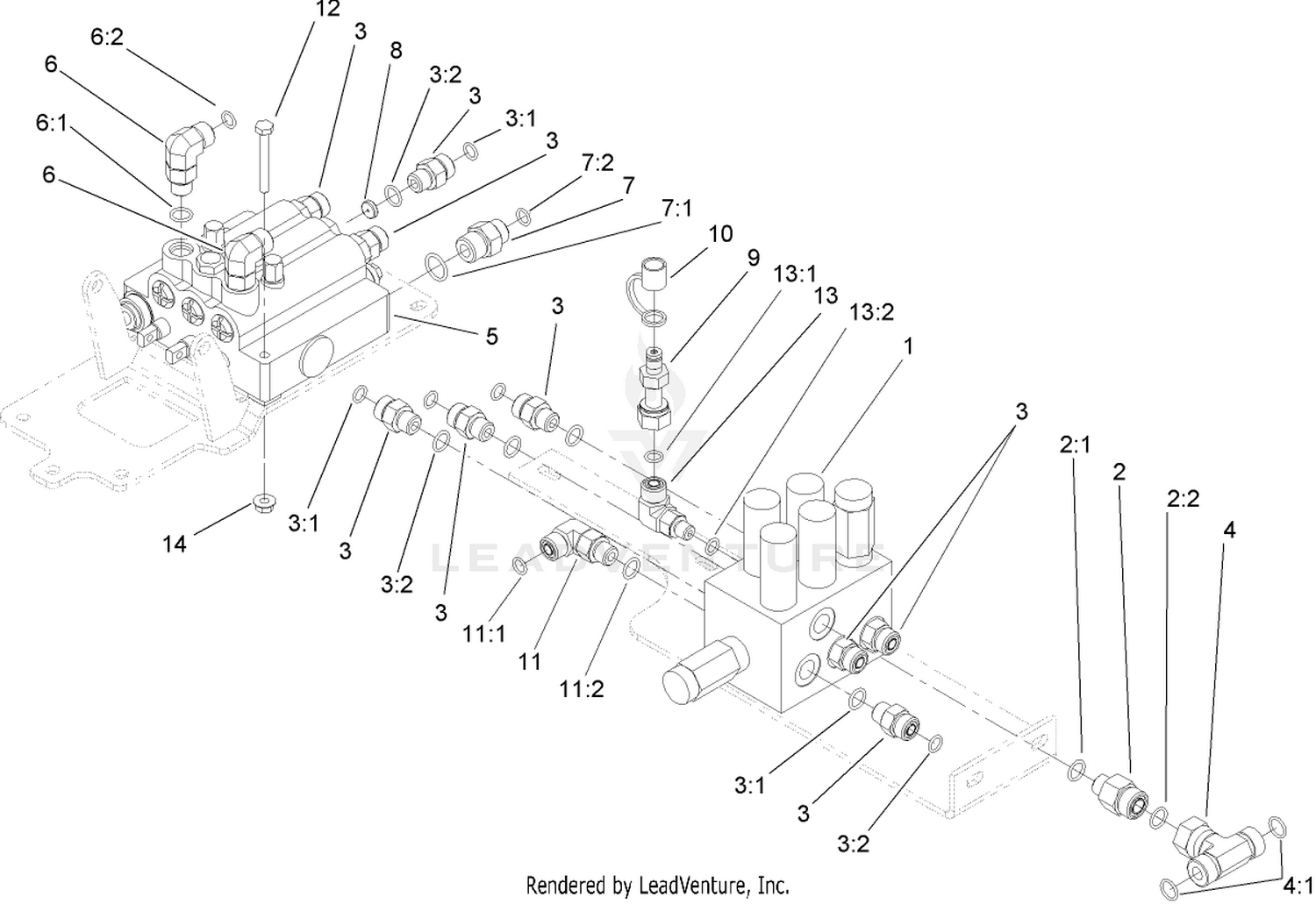 Lift Valve and Counter Balance Assembly