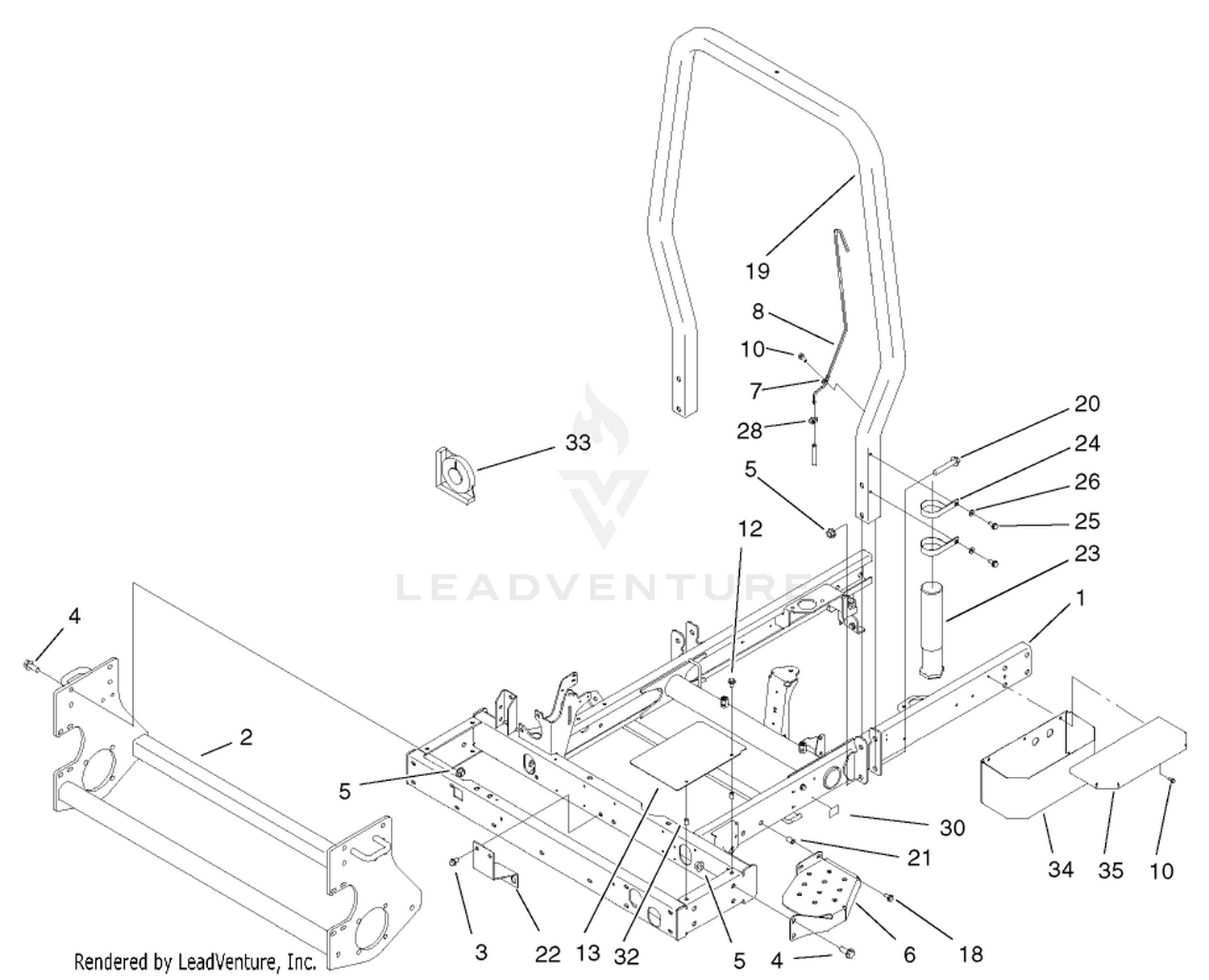 Frame and Platform Assembly